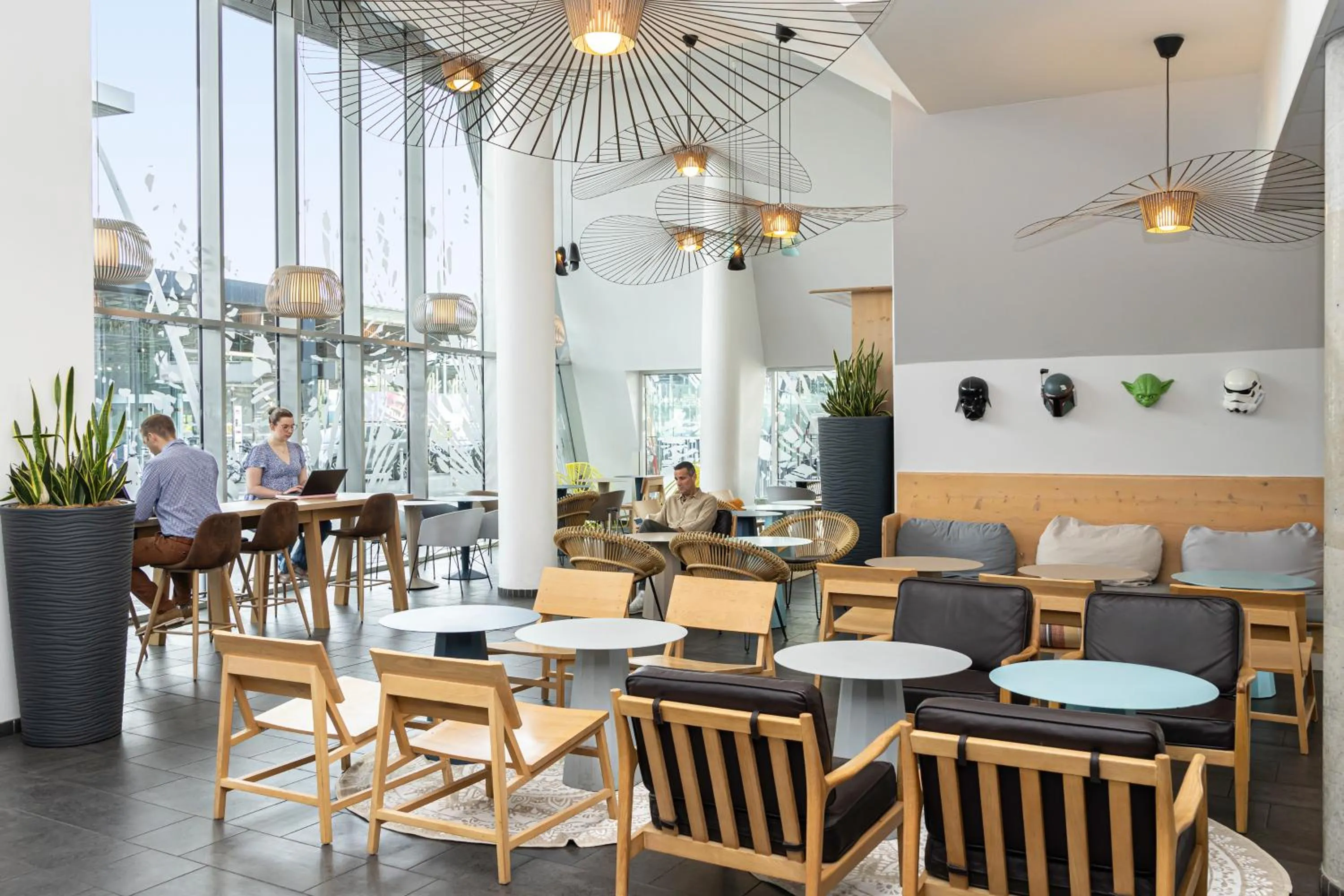 Lobby or reception in Novotel Suites Lille Europe