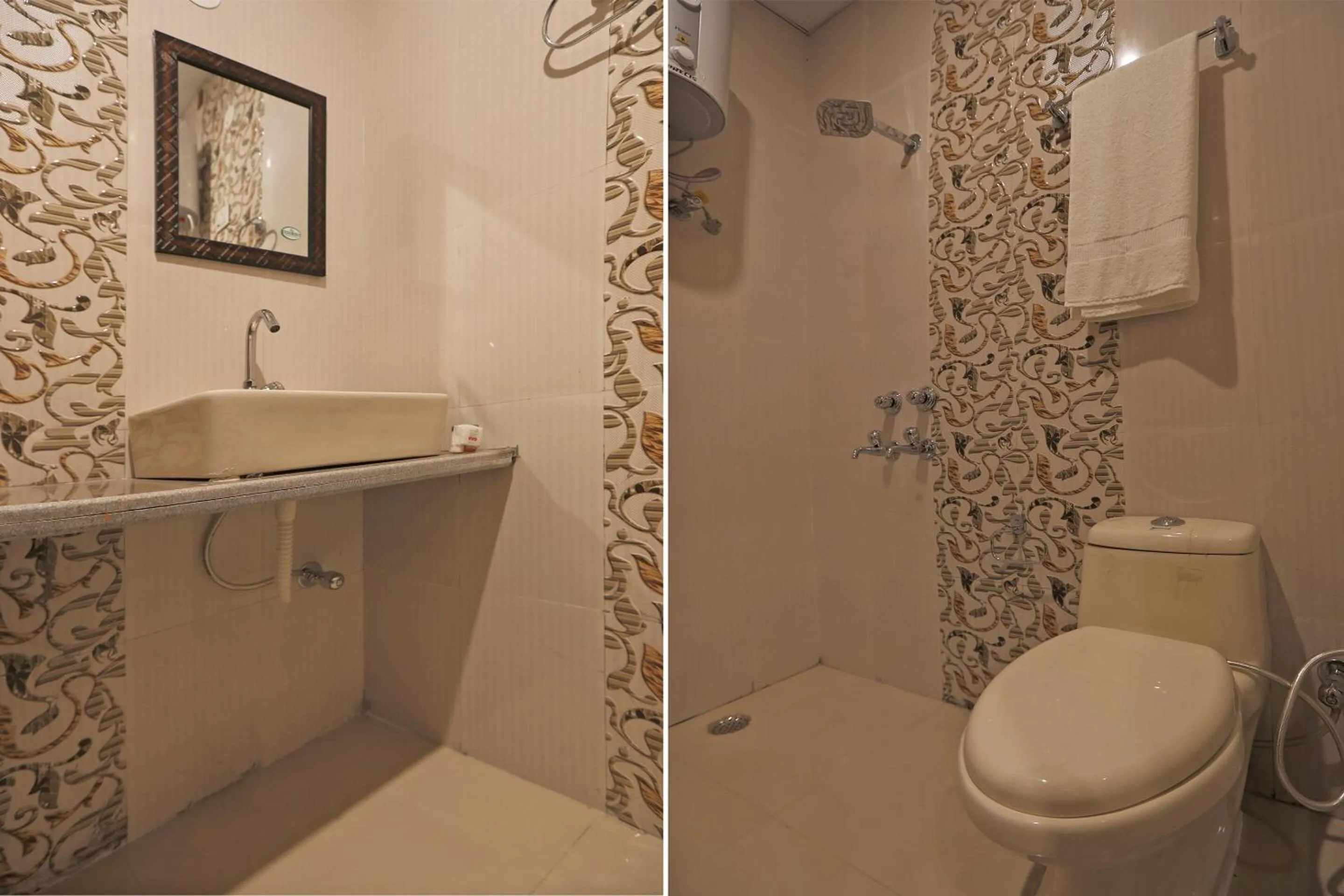 Bathroom in Hotel O City Residency