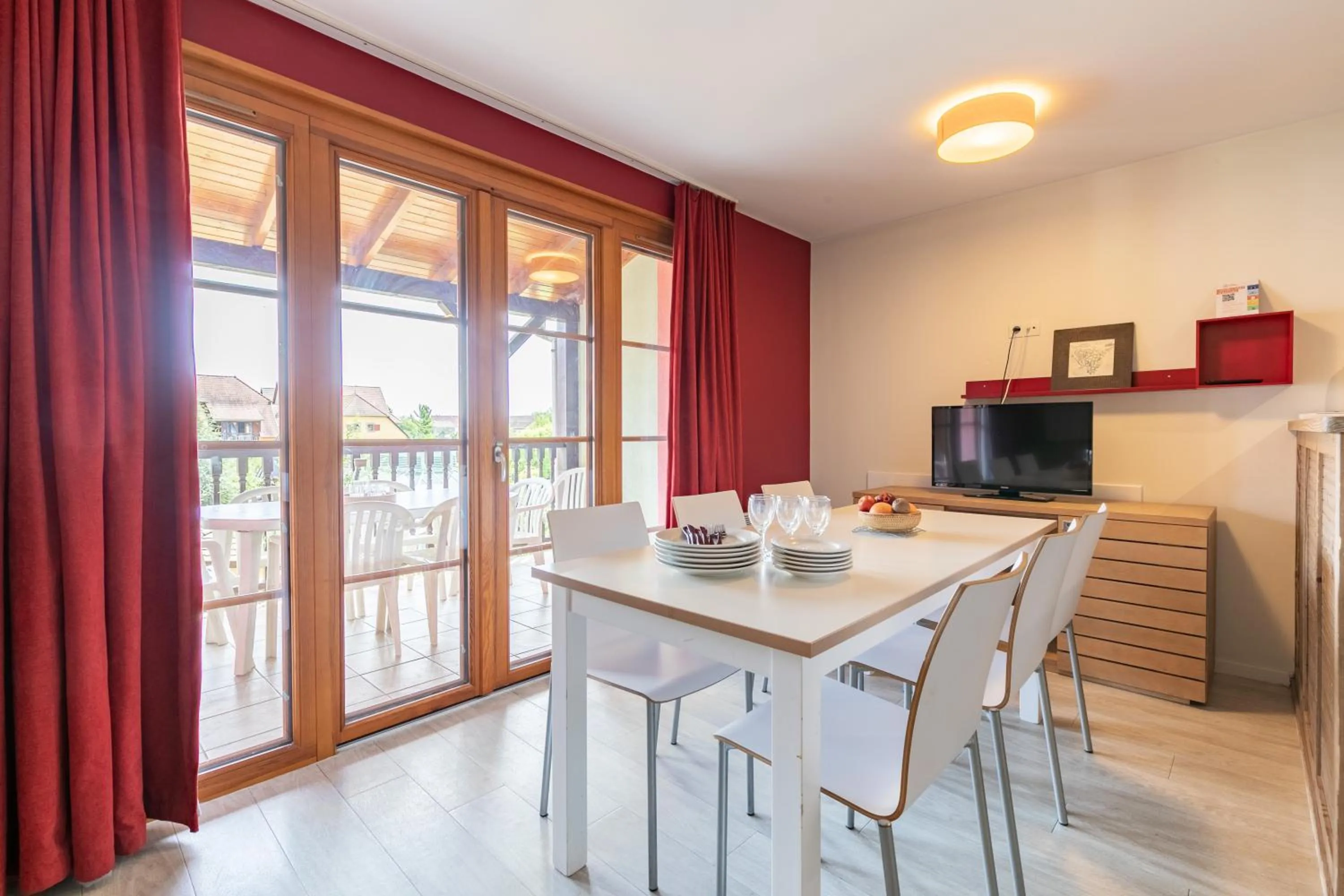 TV and multimedia in Résidence Pierre & Vacances Le Clos d'Eguisheim