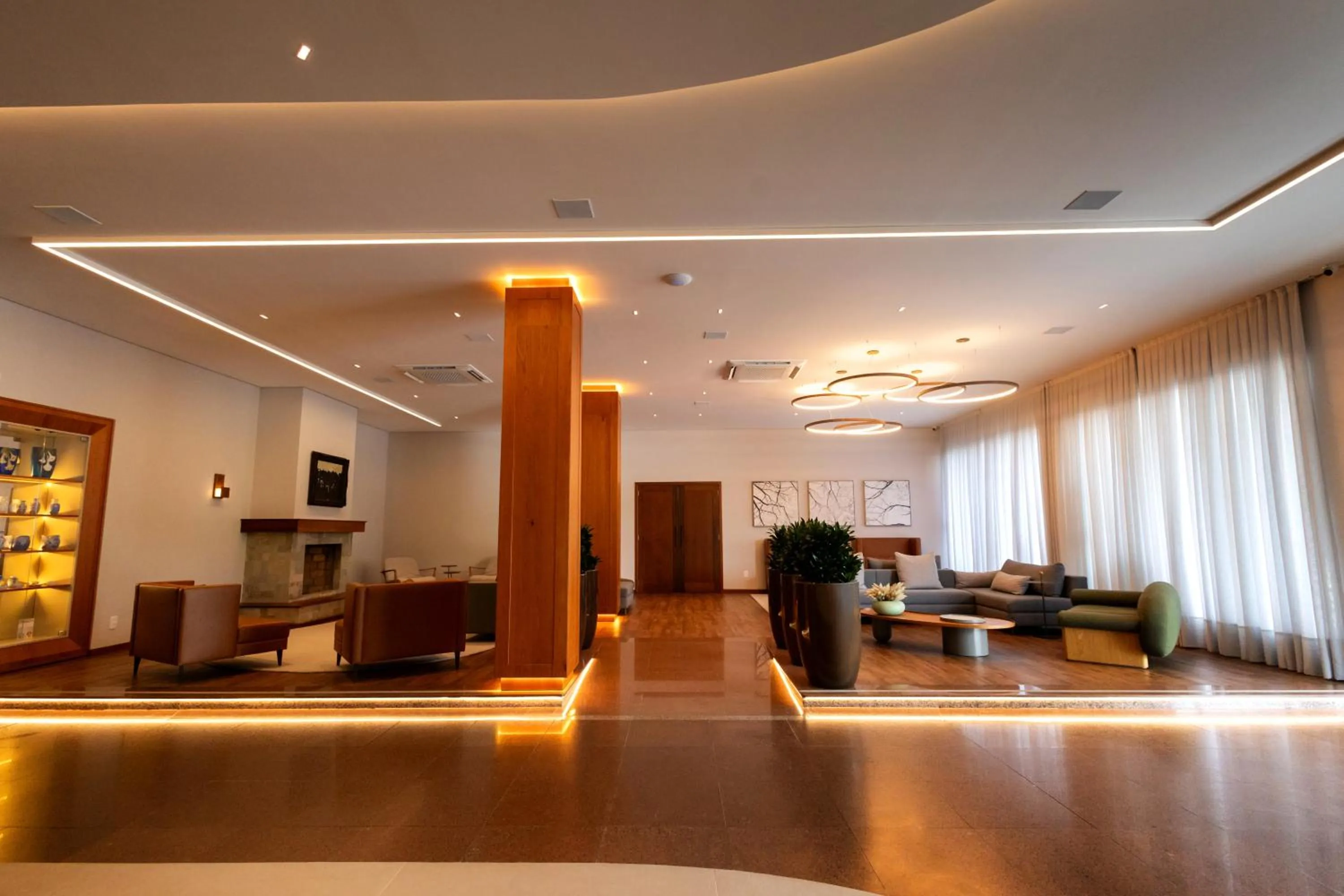 Lobby or reception in Monthez Hotel & Eventos