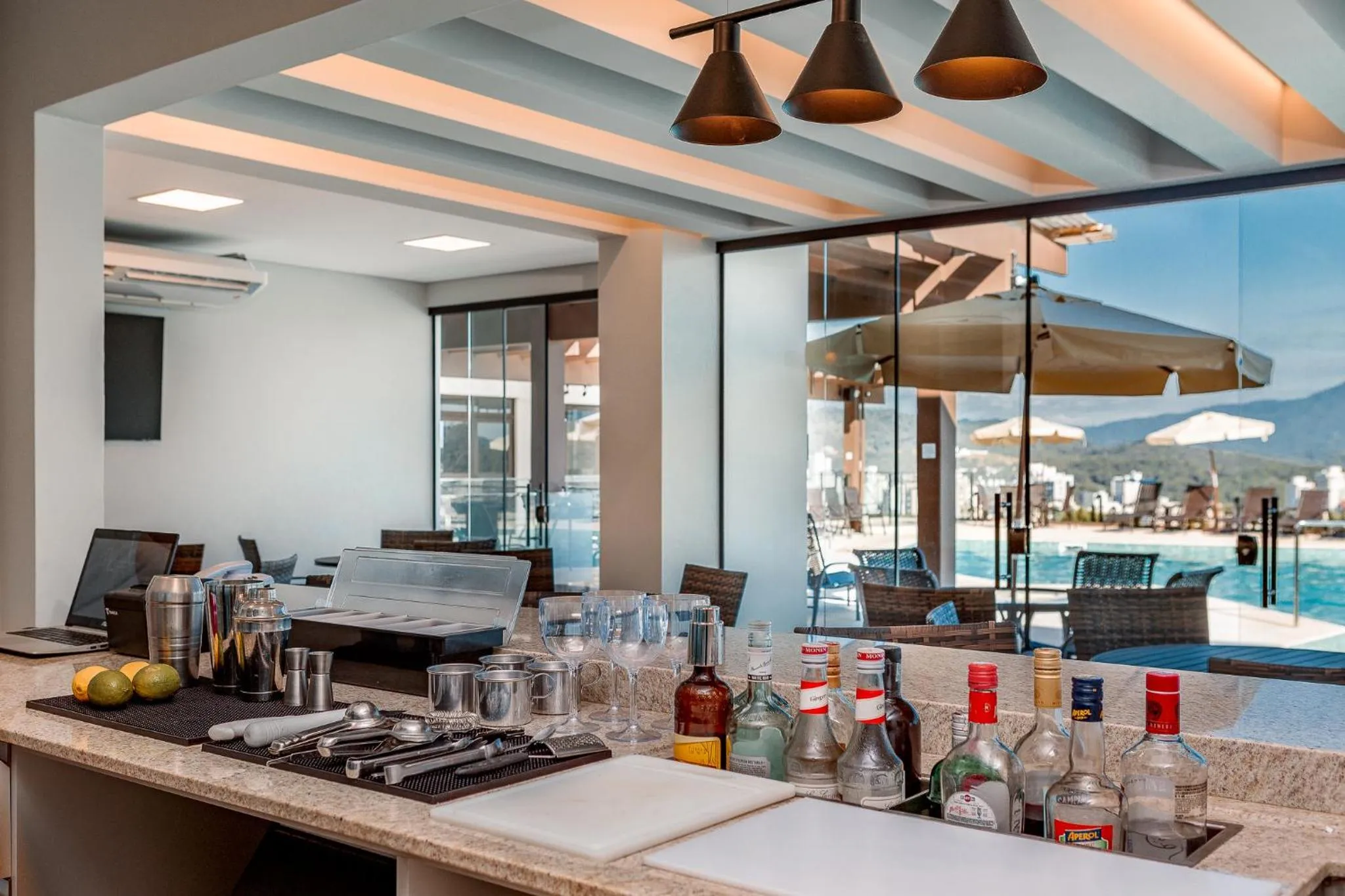 Lounge or bar in Monthez Hotel & Eventos