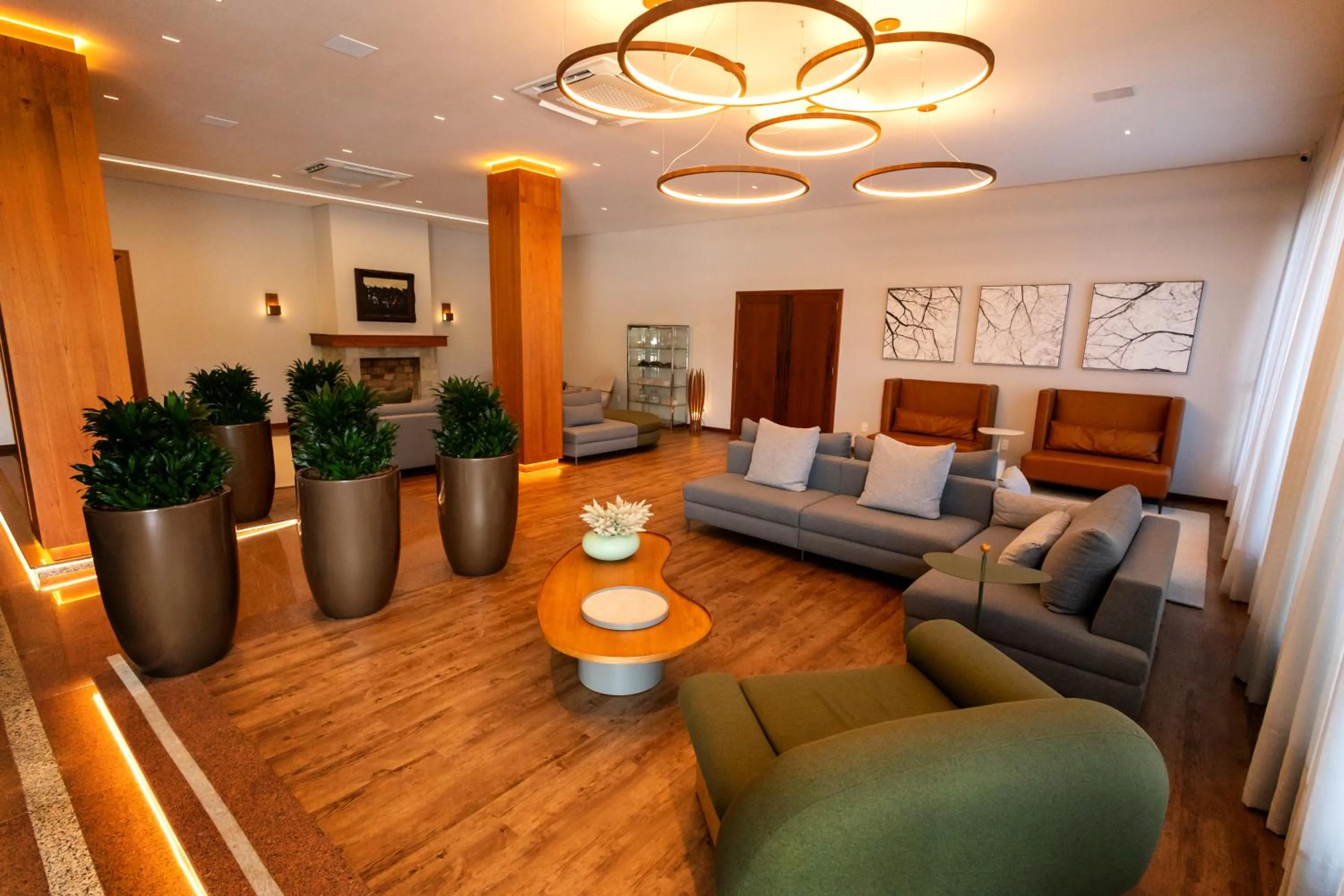 Lobby or reception in Monthez Hotel & Eventos