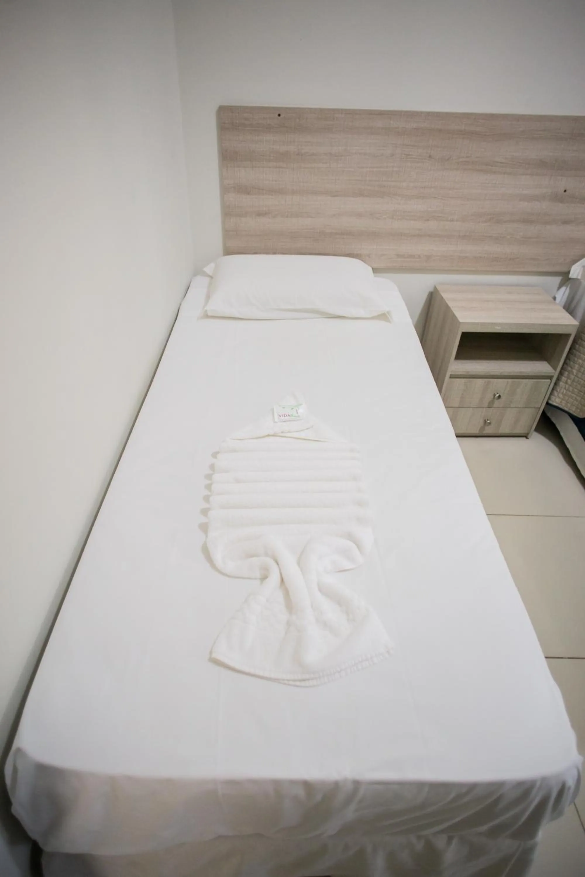 Bed in Pousada Orla dos Corais