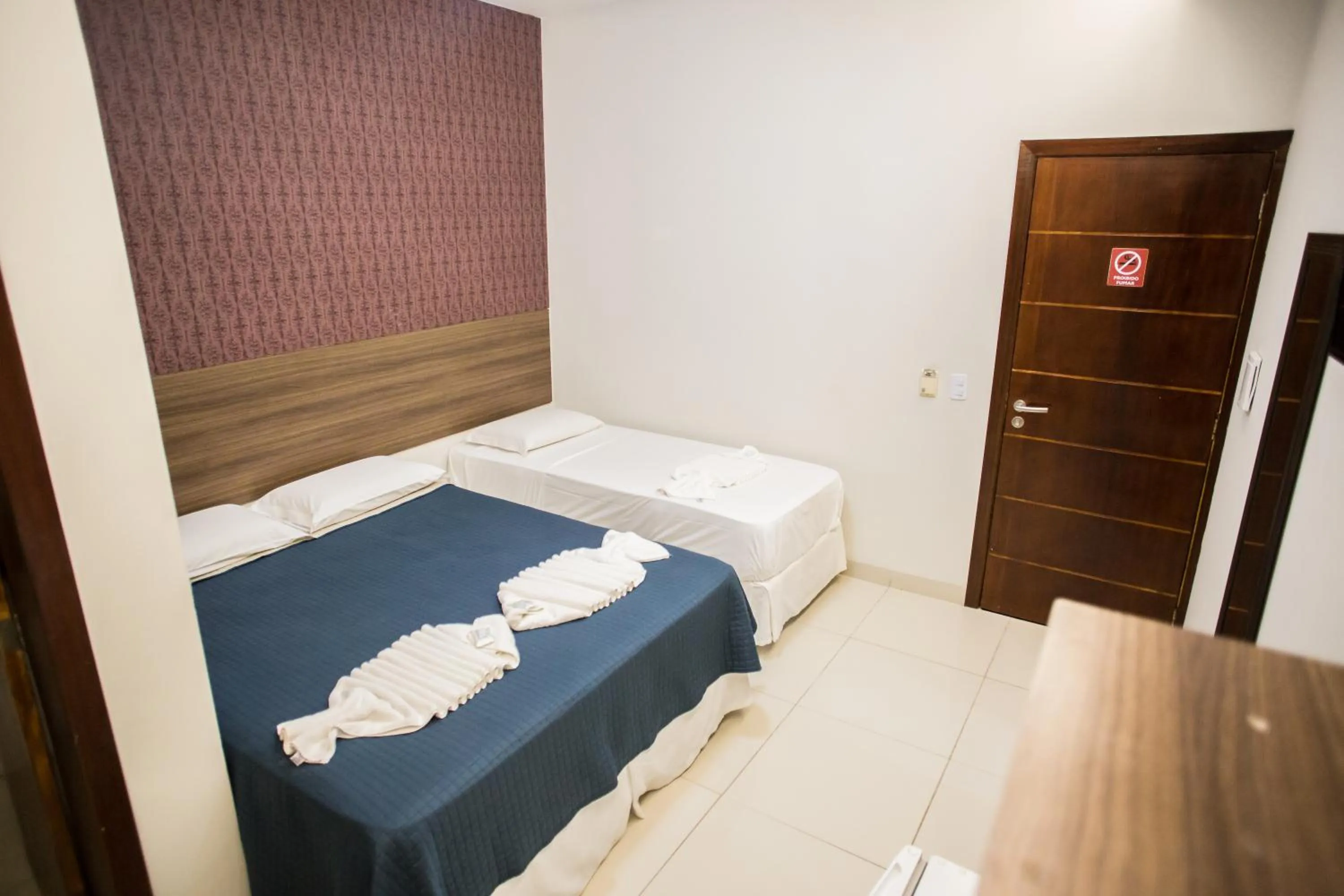 Bed in Pousada Orla dos Corais