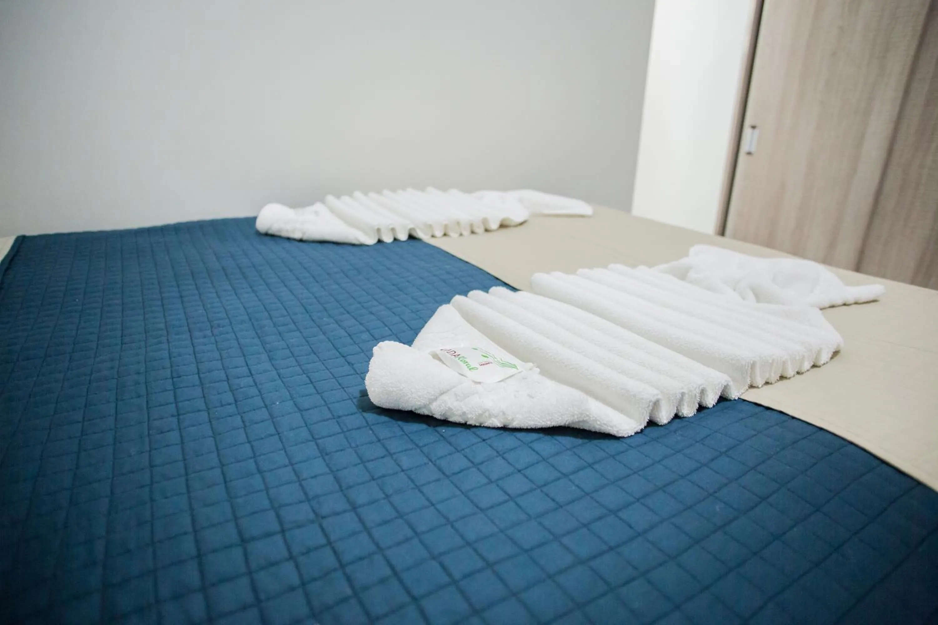 Bed in Pousada Orla dos Corais