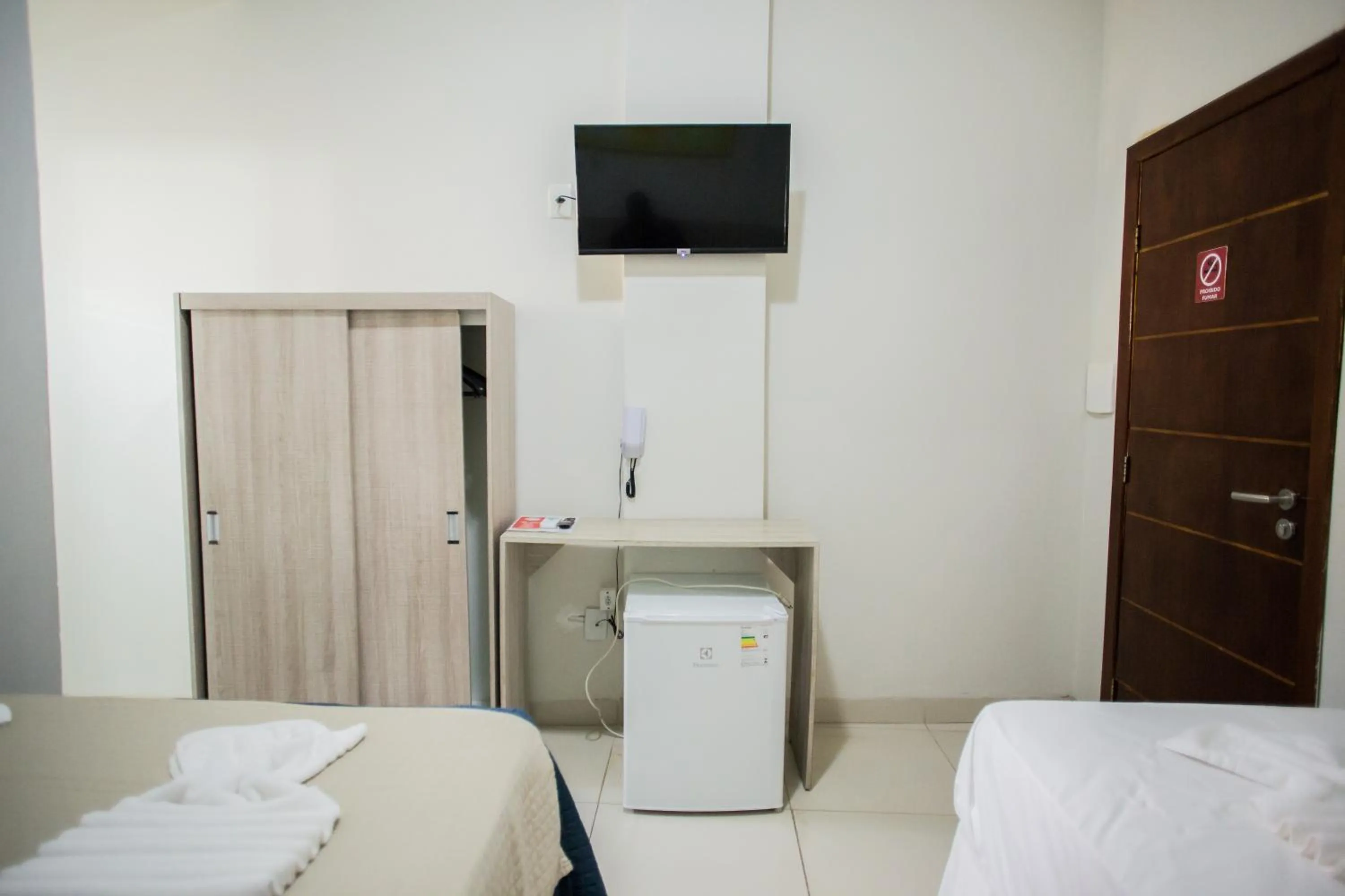 Bed in Pousada Orla dos Corais