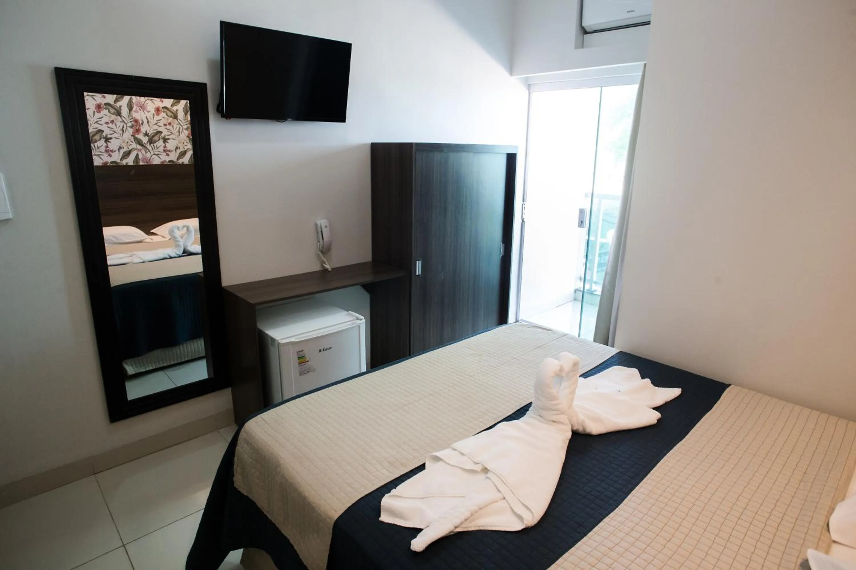 Bed in Pousada Orla dos Corais