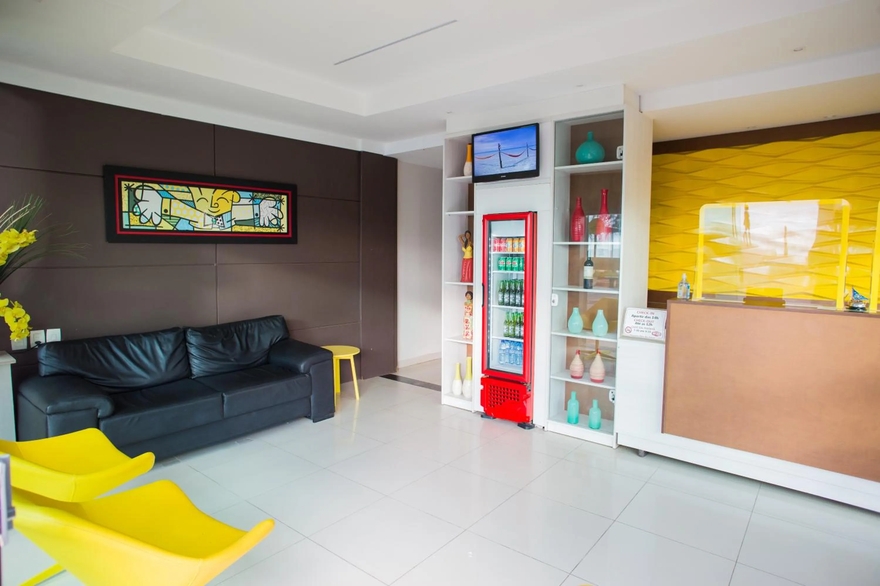 Lobby or reception in Pousada Orla dos Corais