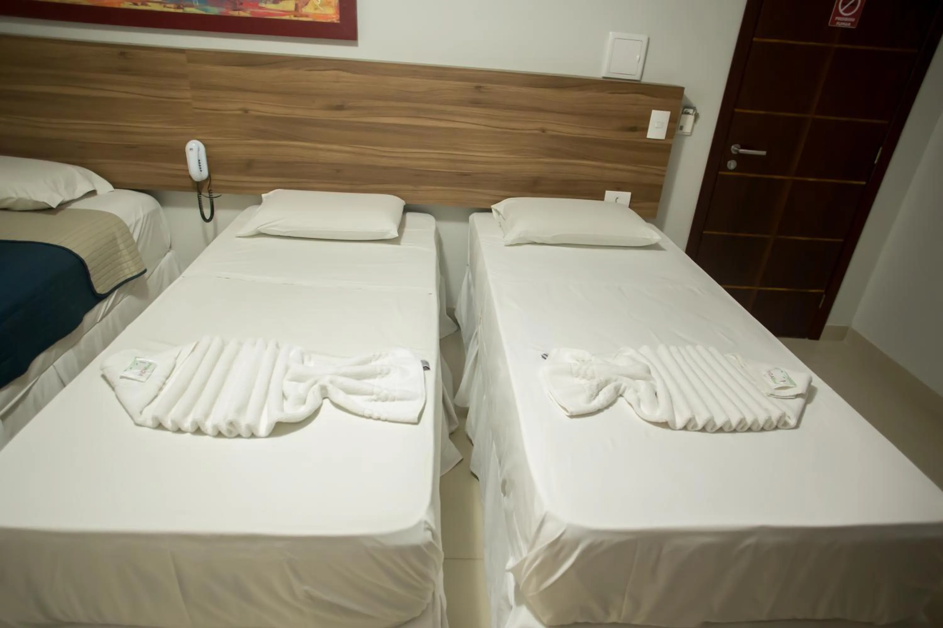 Bed in Pousada Orla dos Corais