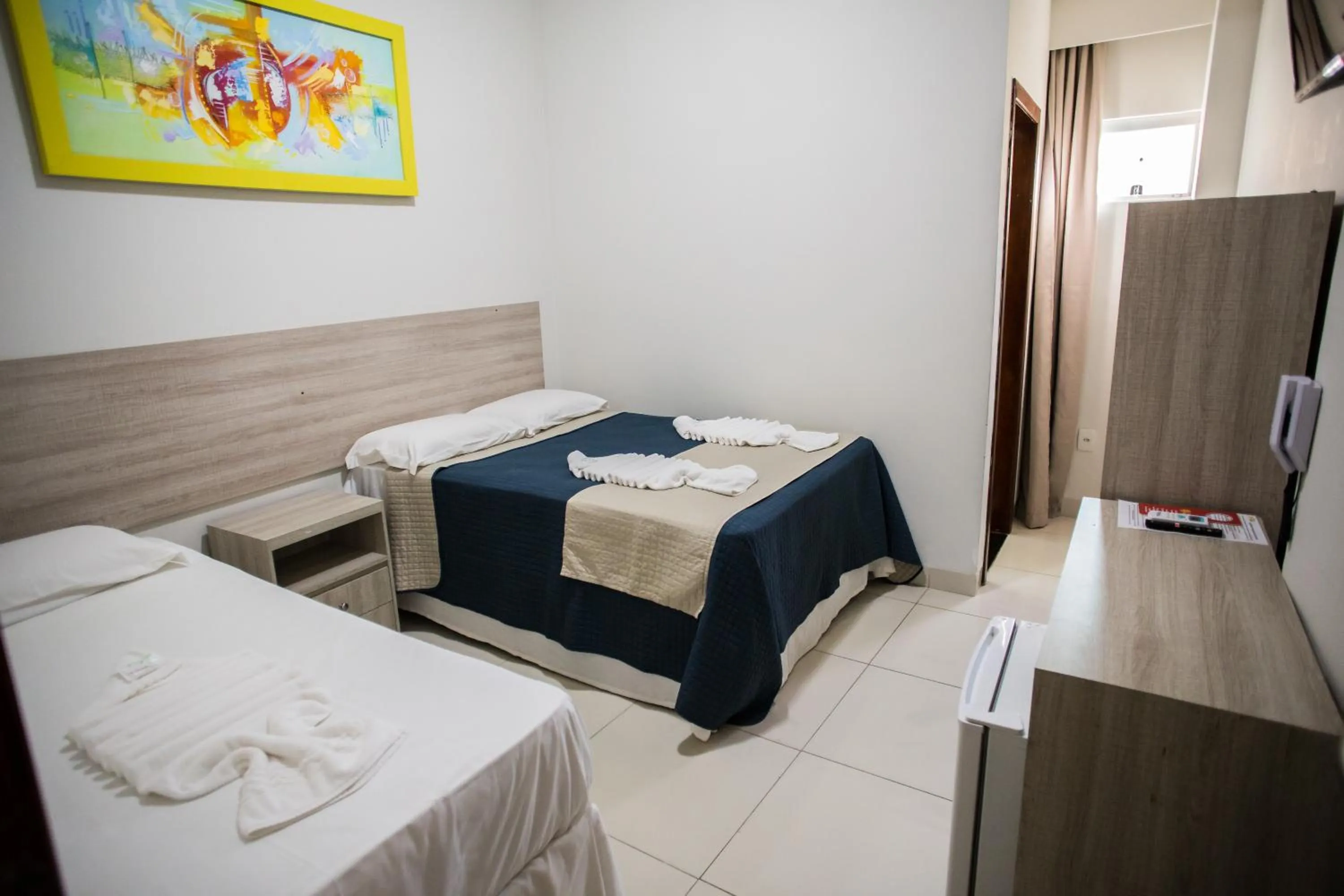 Bed in Pousada Orla dos Corais