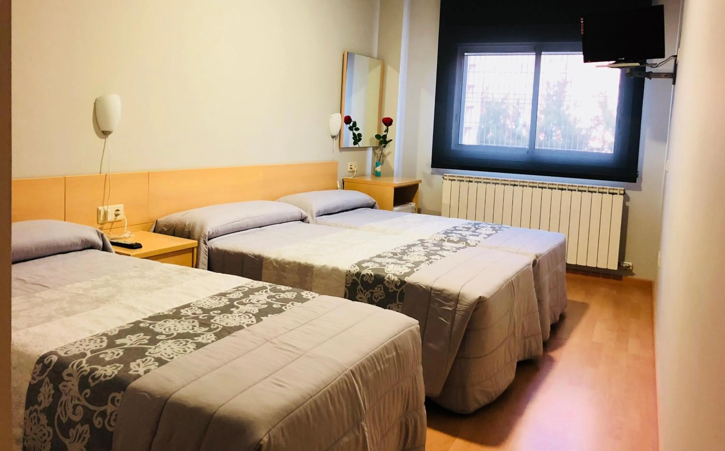 Bed in Hotel Viñas 17