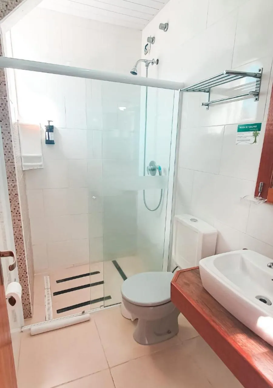 Bathroom in Hotel Brasil