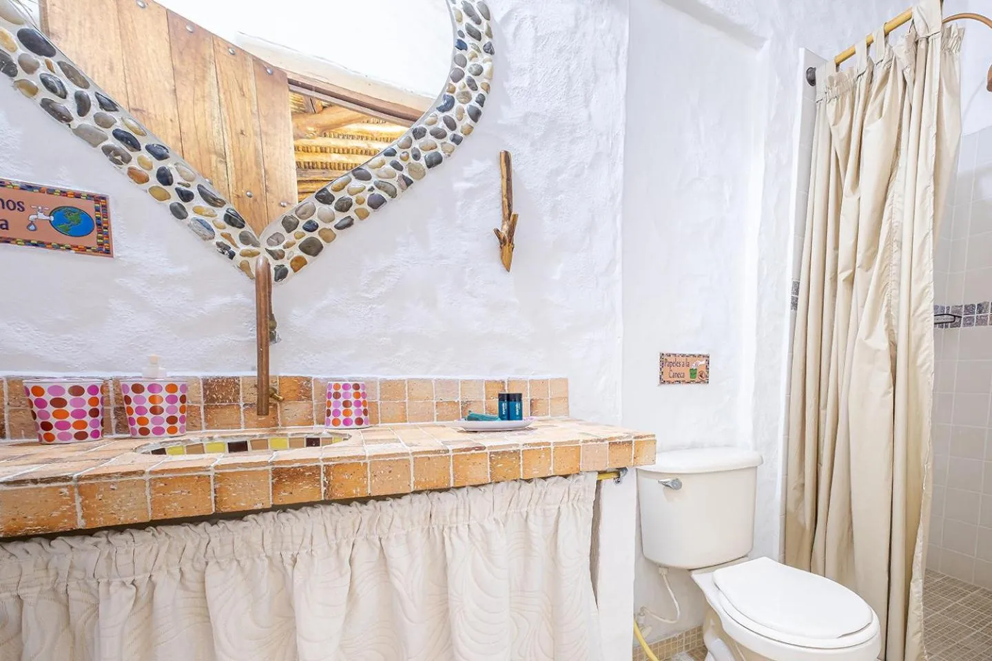 Bathroom in Ayenda Boutique Macaregua Girón