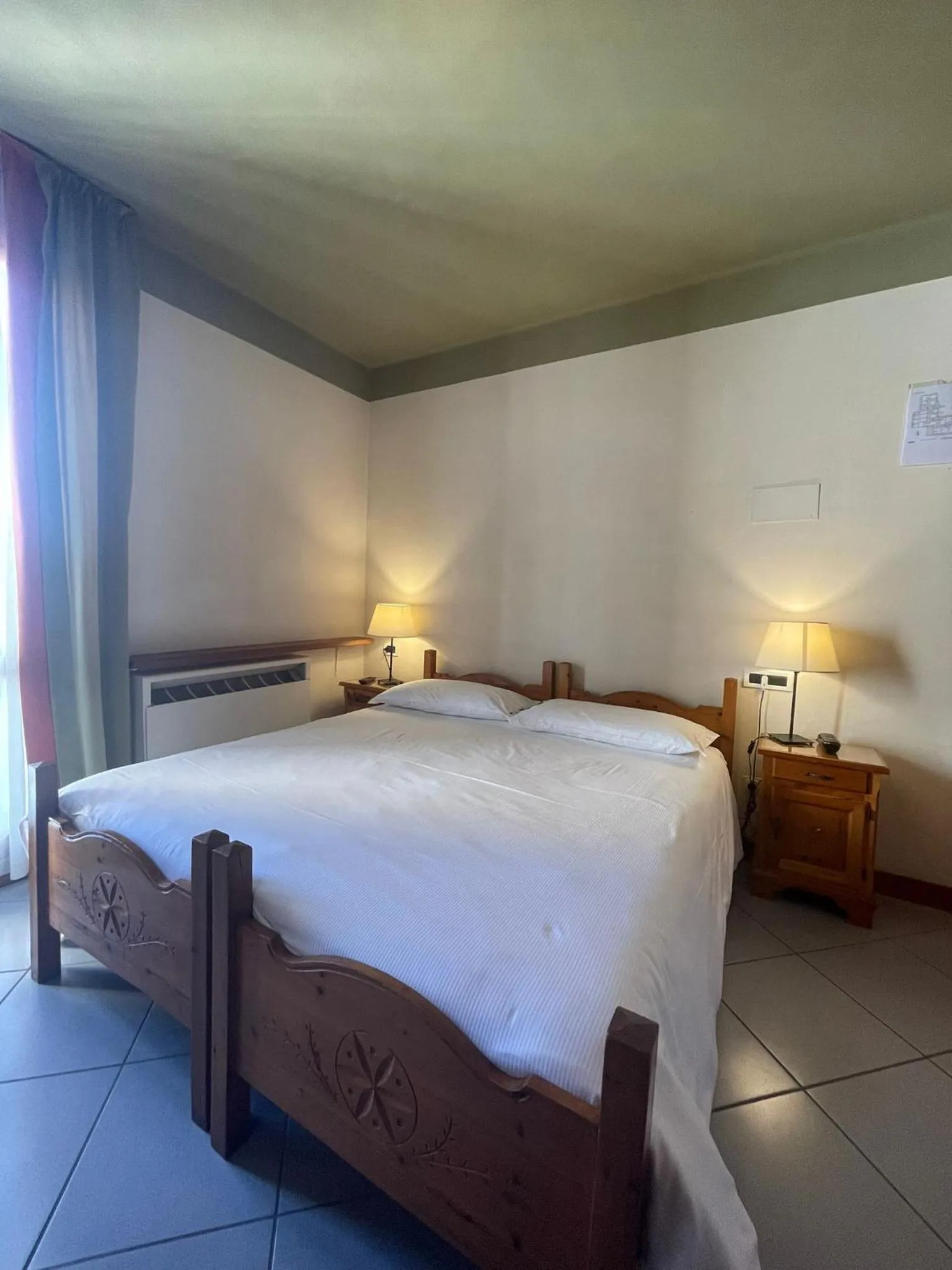 Bed in Hotel Miramonti Family & SPA