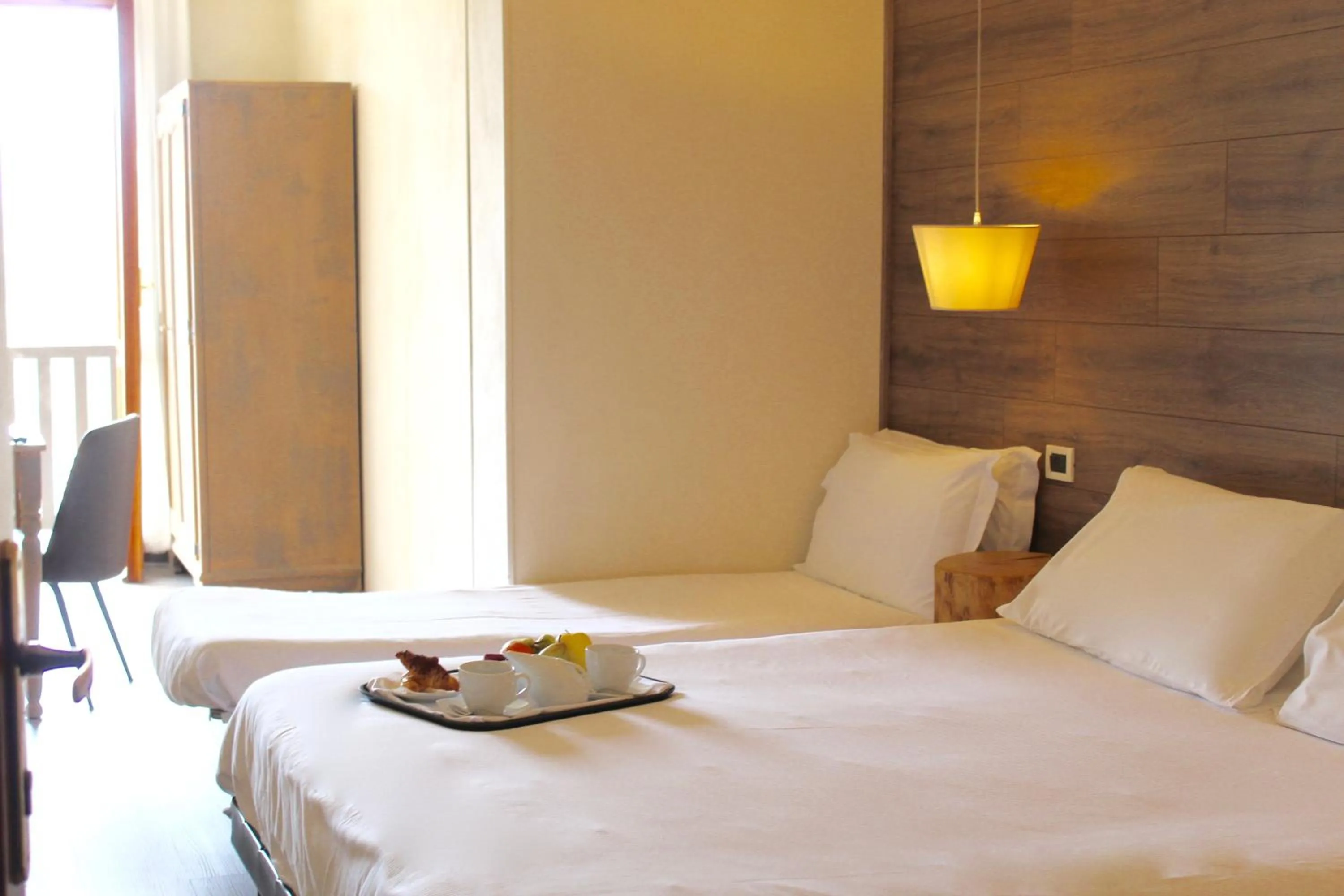 Bed in Hotel Miramonti Family & SPA