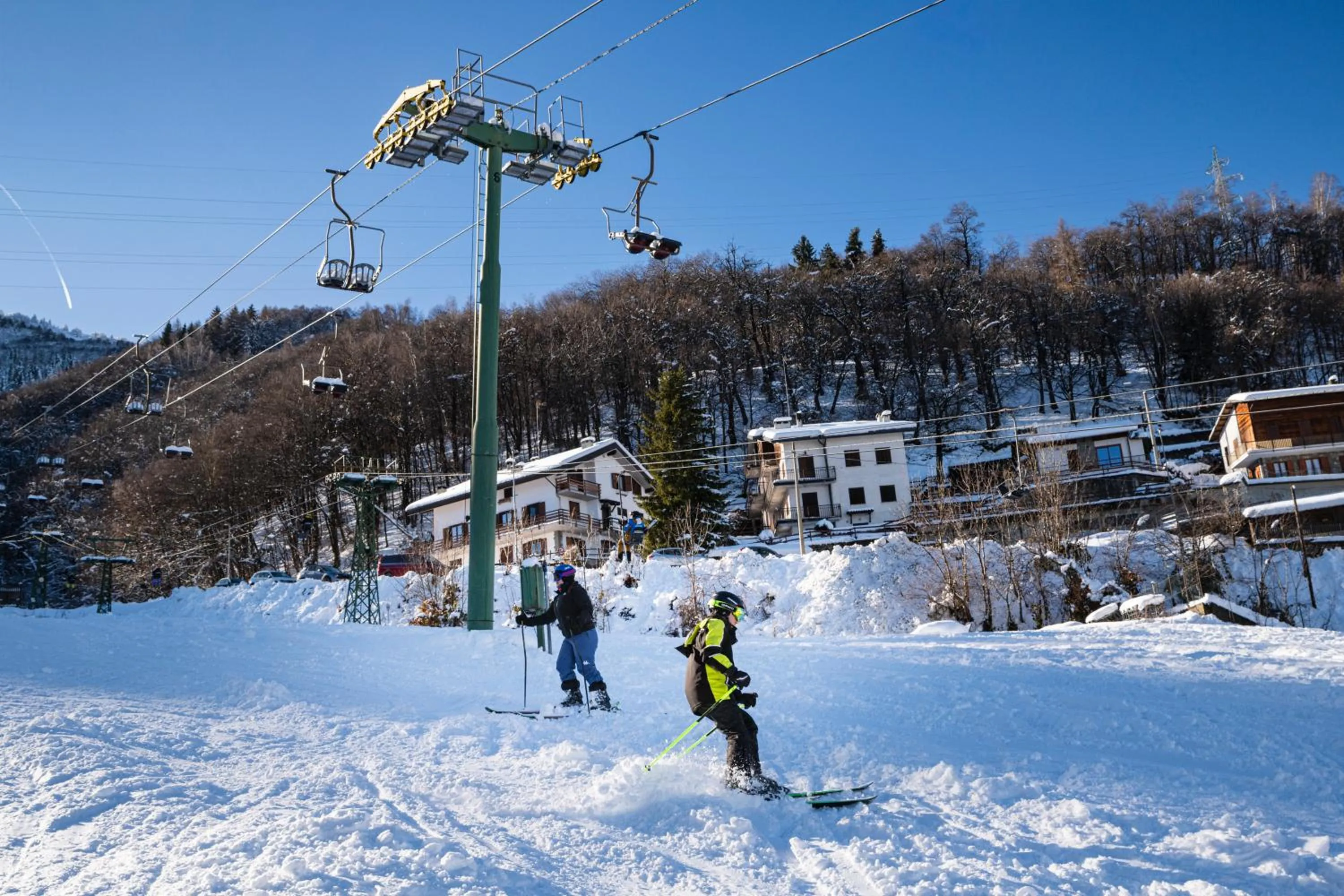 Skiing in Hotel Miramonti Family & SPA