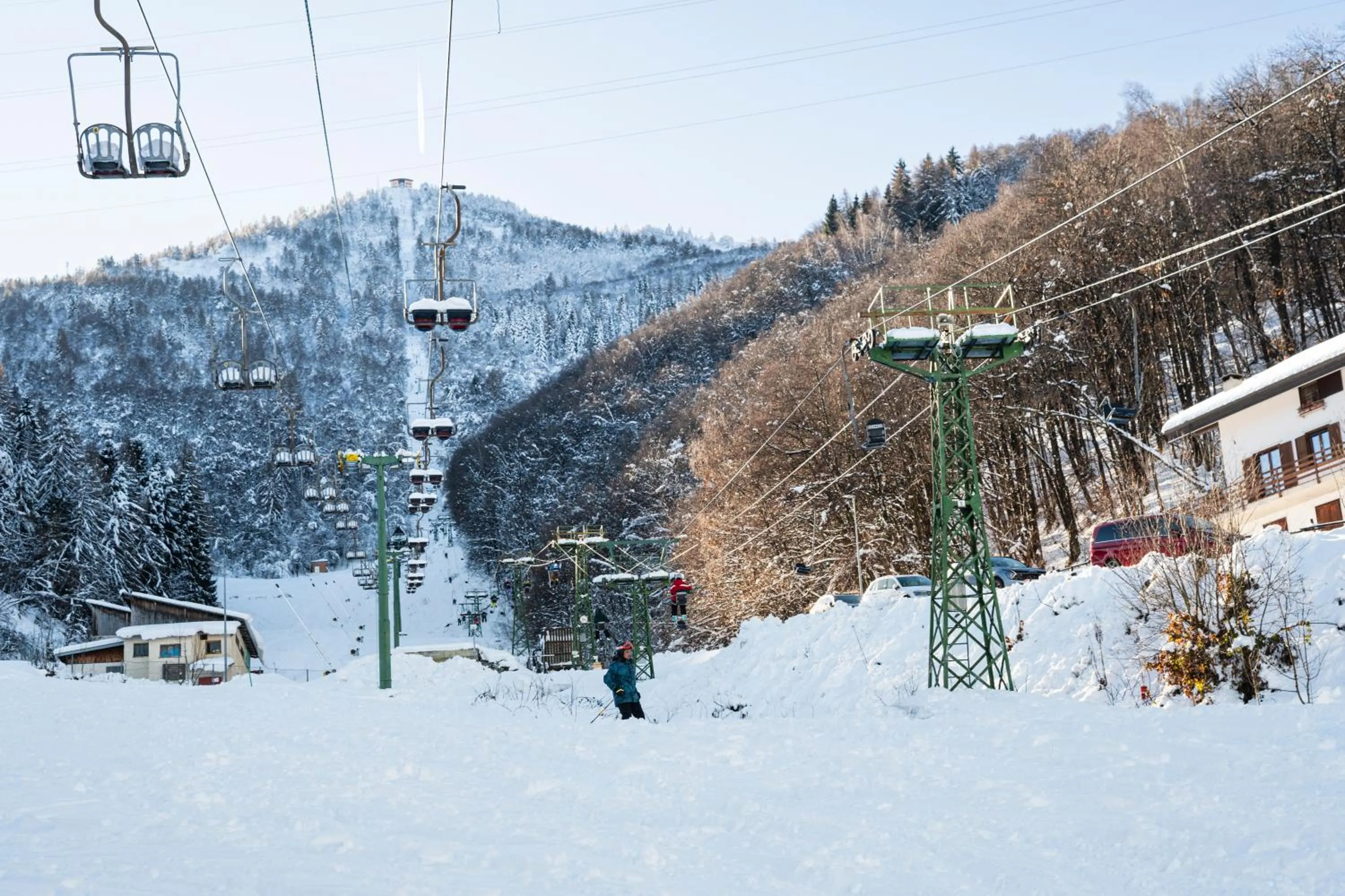 Skiing in Hotel Miramonti Family & SPA