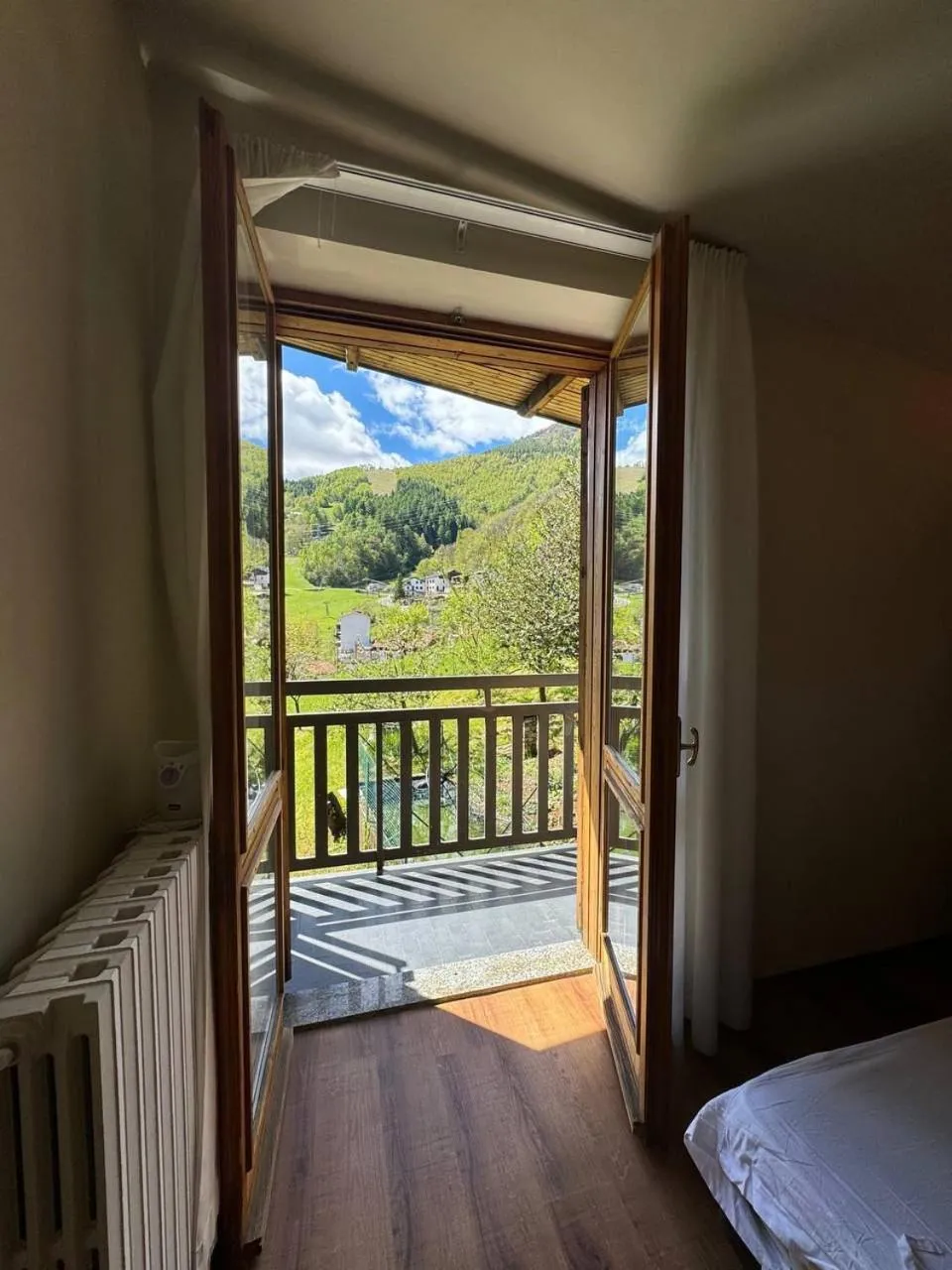 Natural landscape, Bed in Hotel Miramonti Family & SPA