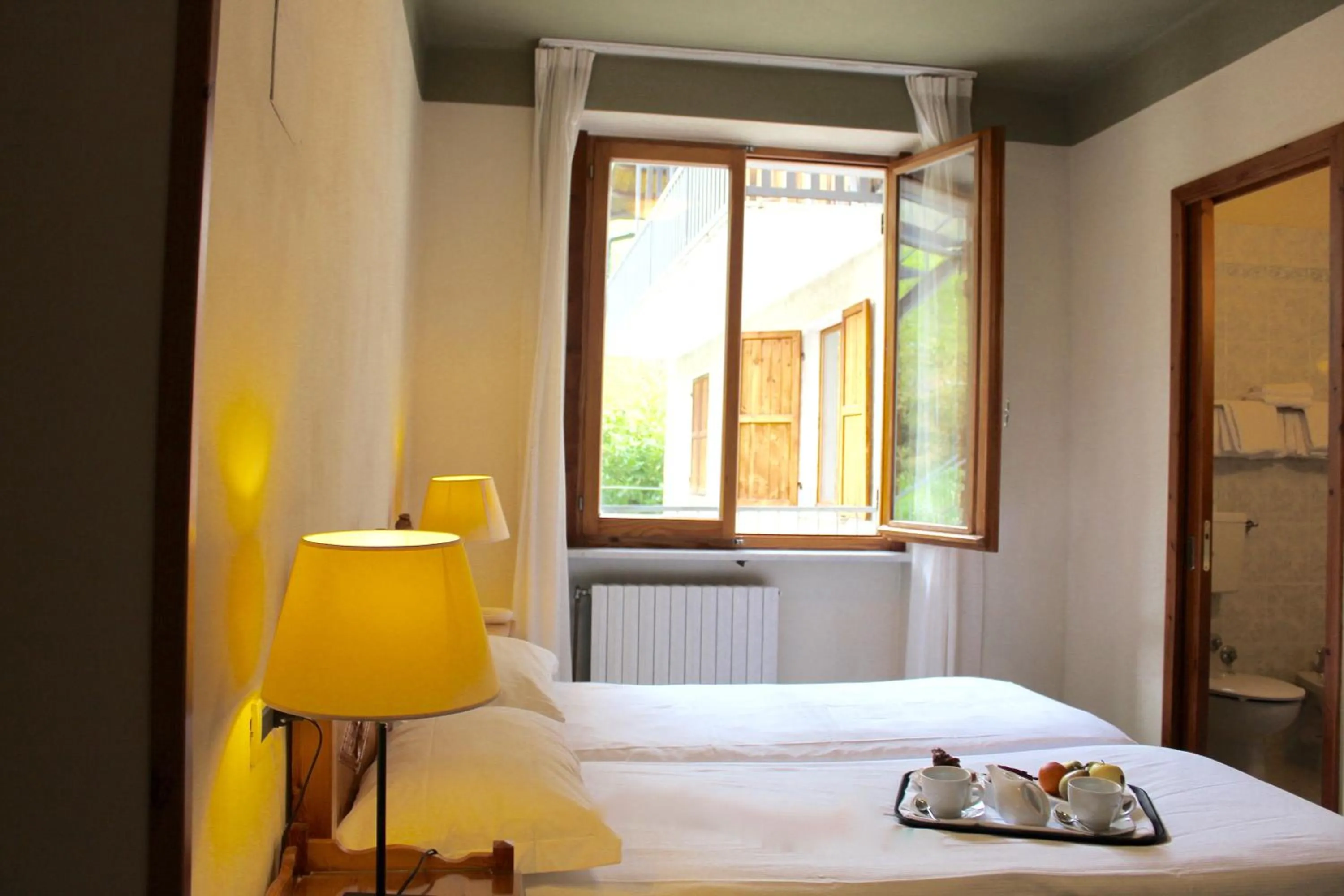 Bed in Hotel Miramonti Family & SPA