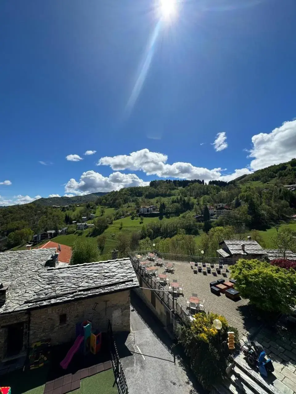 Quadruple Room with Mountain View in Hotel Miramonti Family & SPA Quadruple Room with Mountain View in Hotel Miramonti Family & SPA