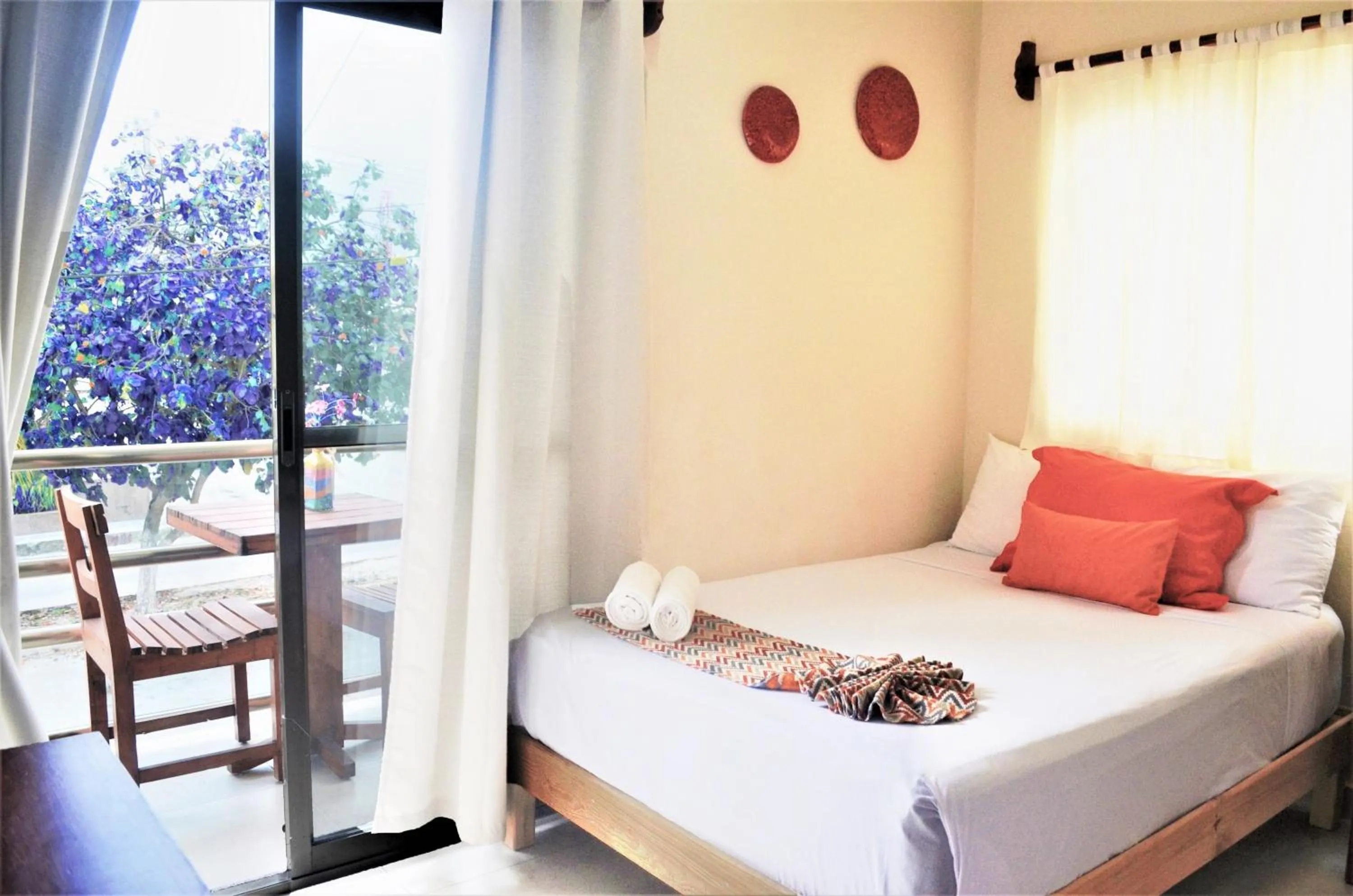 Bed in Arrecifes Suites