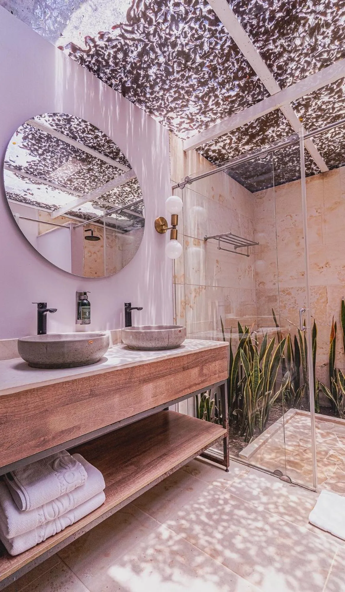 Bathroom in Termales El Otoño