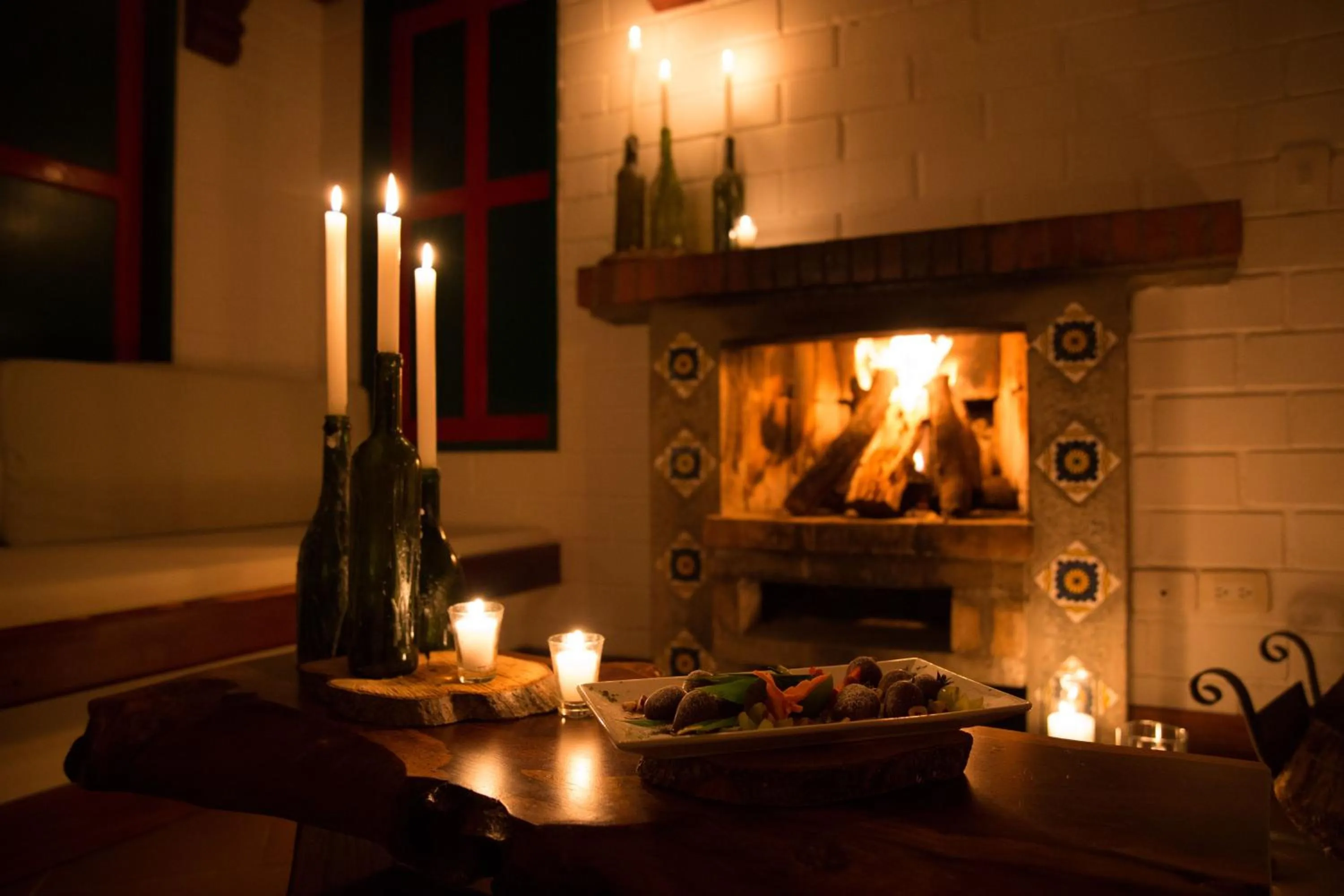 Living room in Termales El Otoño