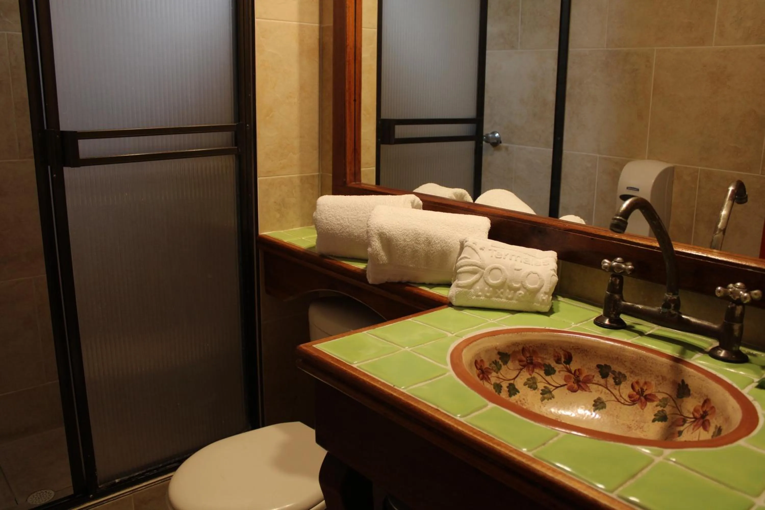 Bathroom in Termales El Otoño