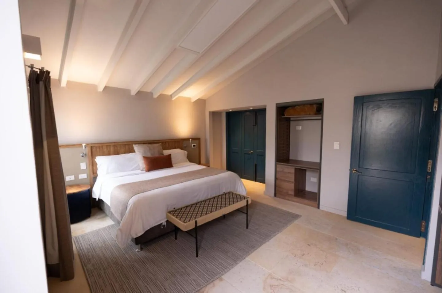 Bedroom, Bed in Termales El Otoño