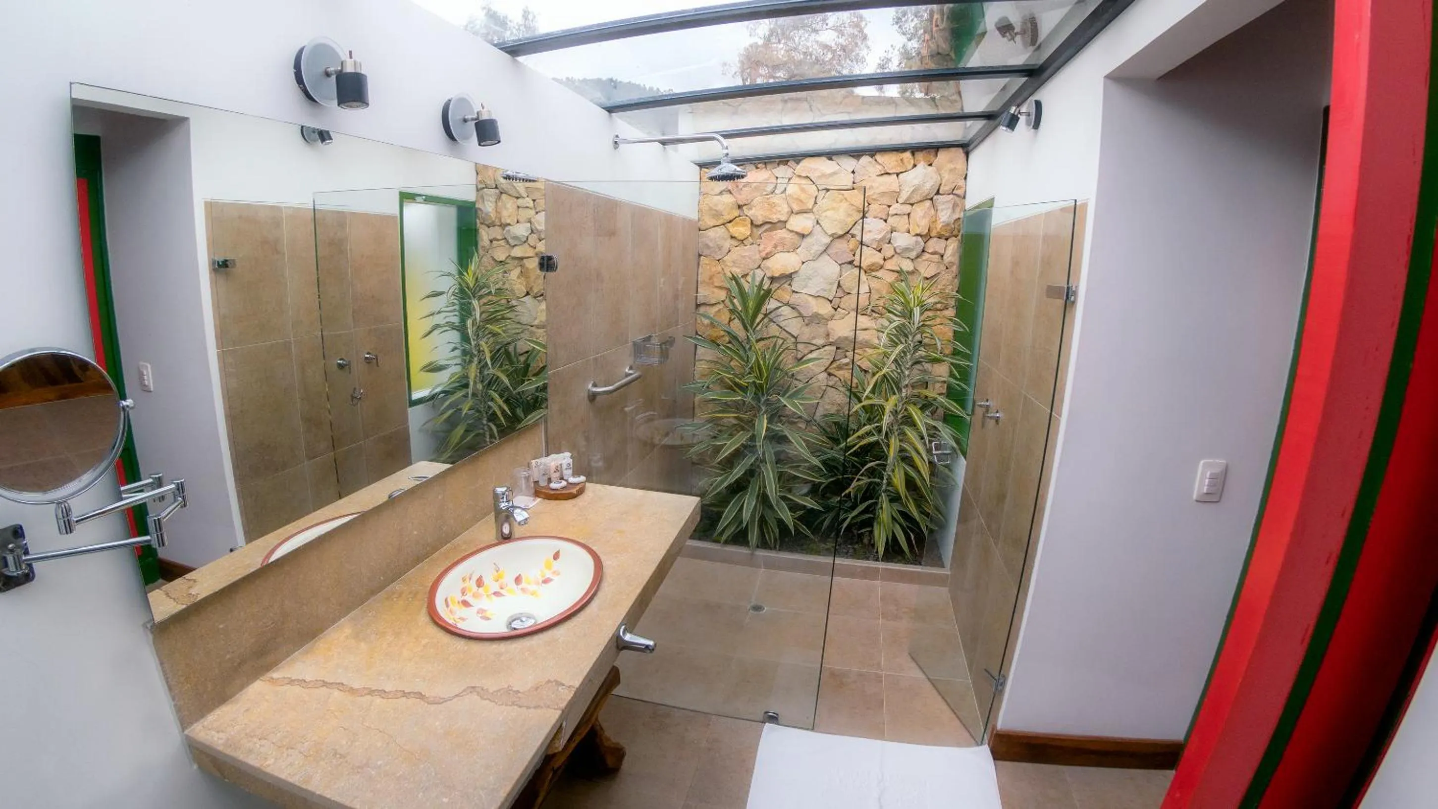 Bathroom in Termales El Otoño