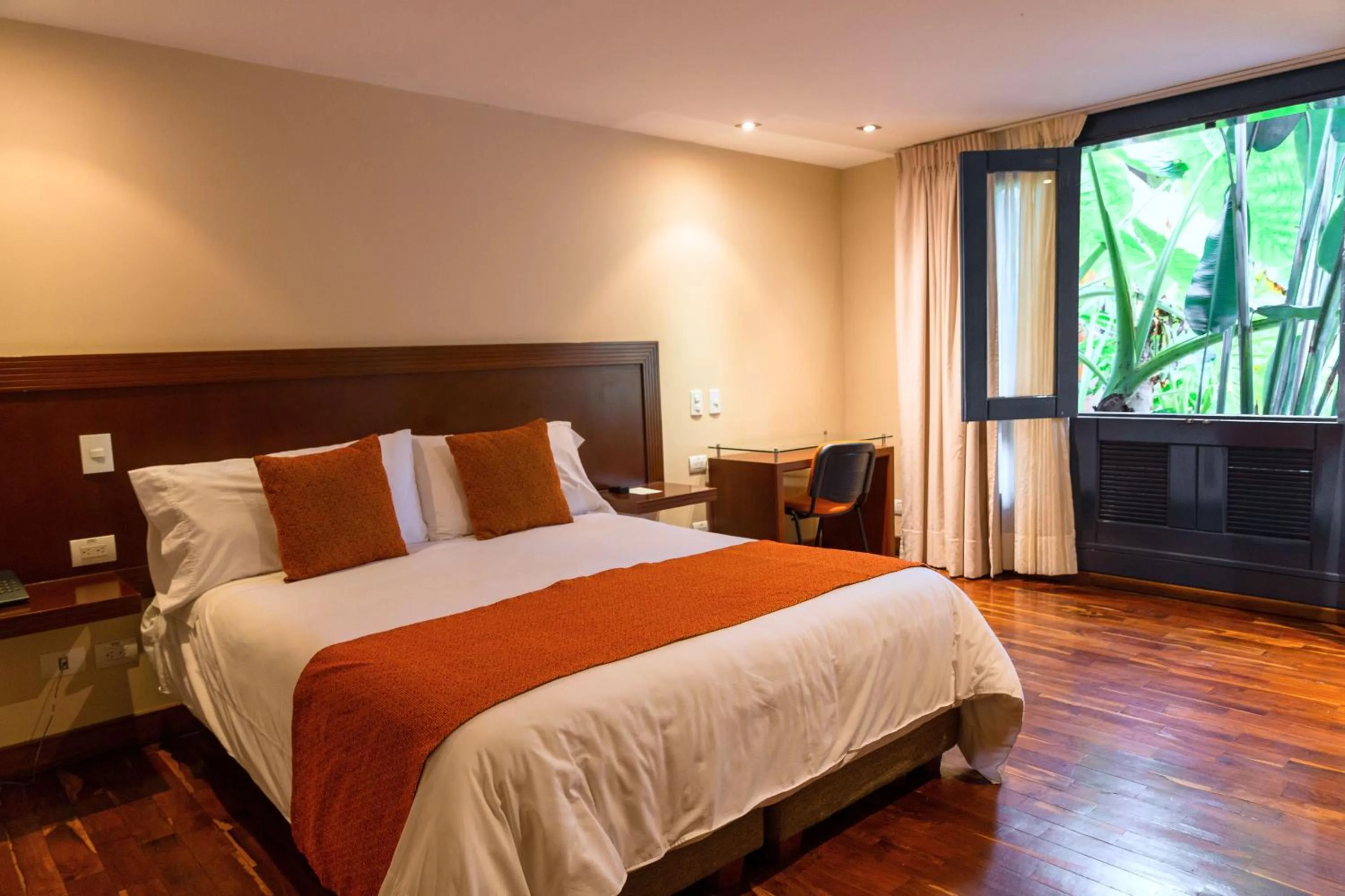 Bedroom, Bed in Termales El Otoño