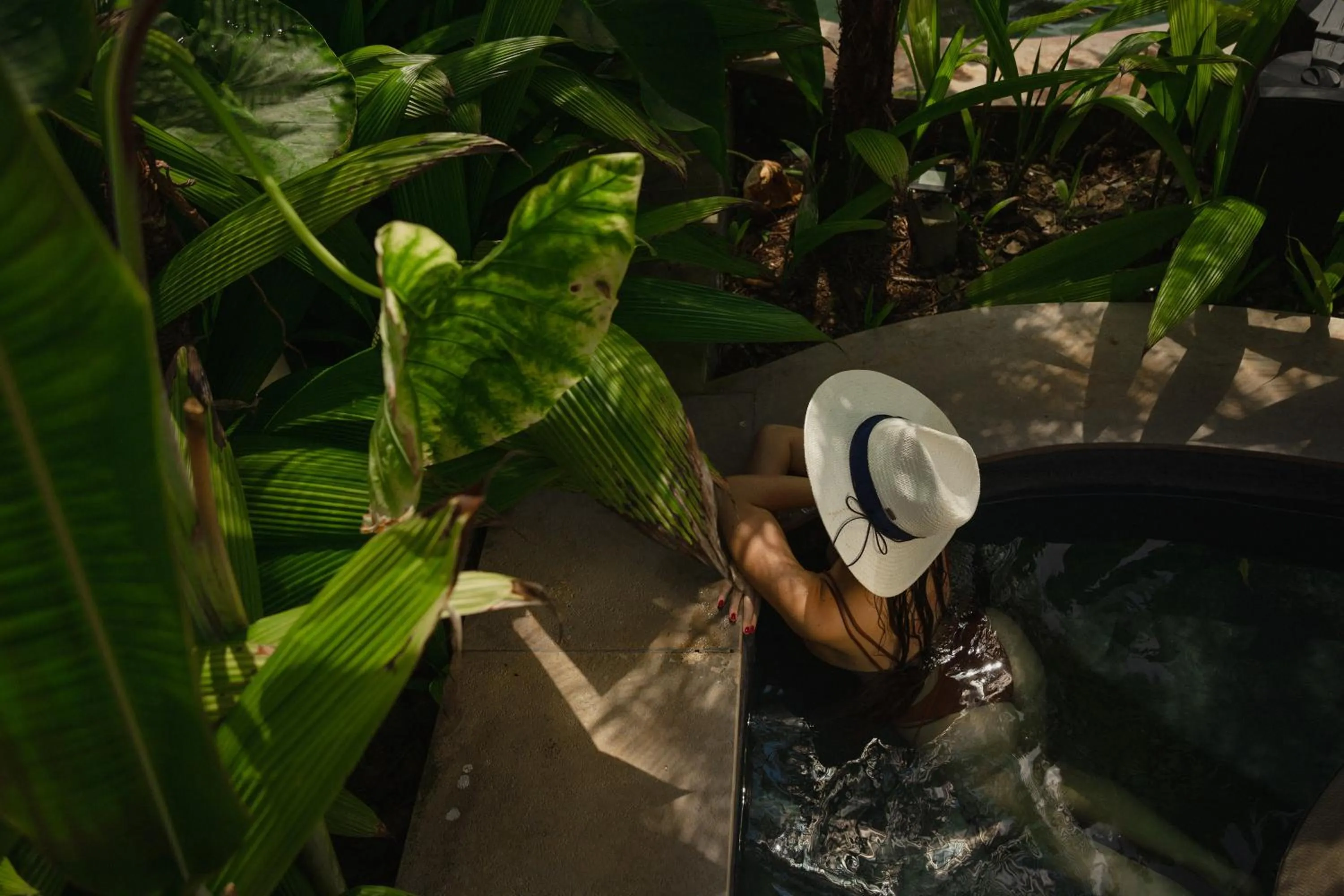 Pool view in Termales El Otoño