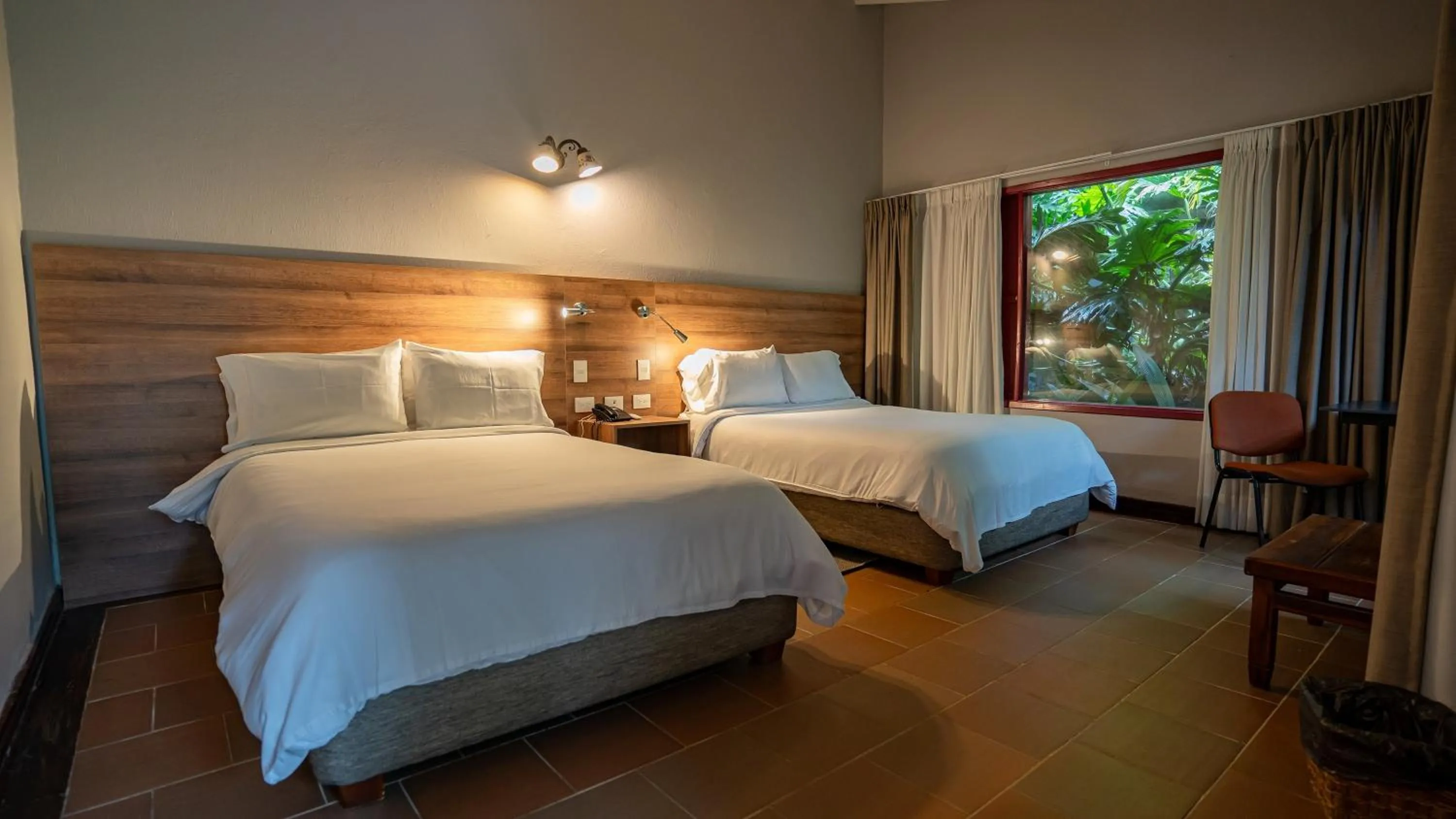 Bedroom, Bed in Termales El Otoño