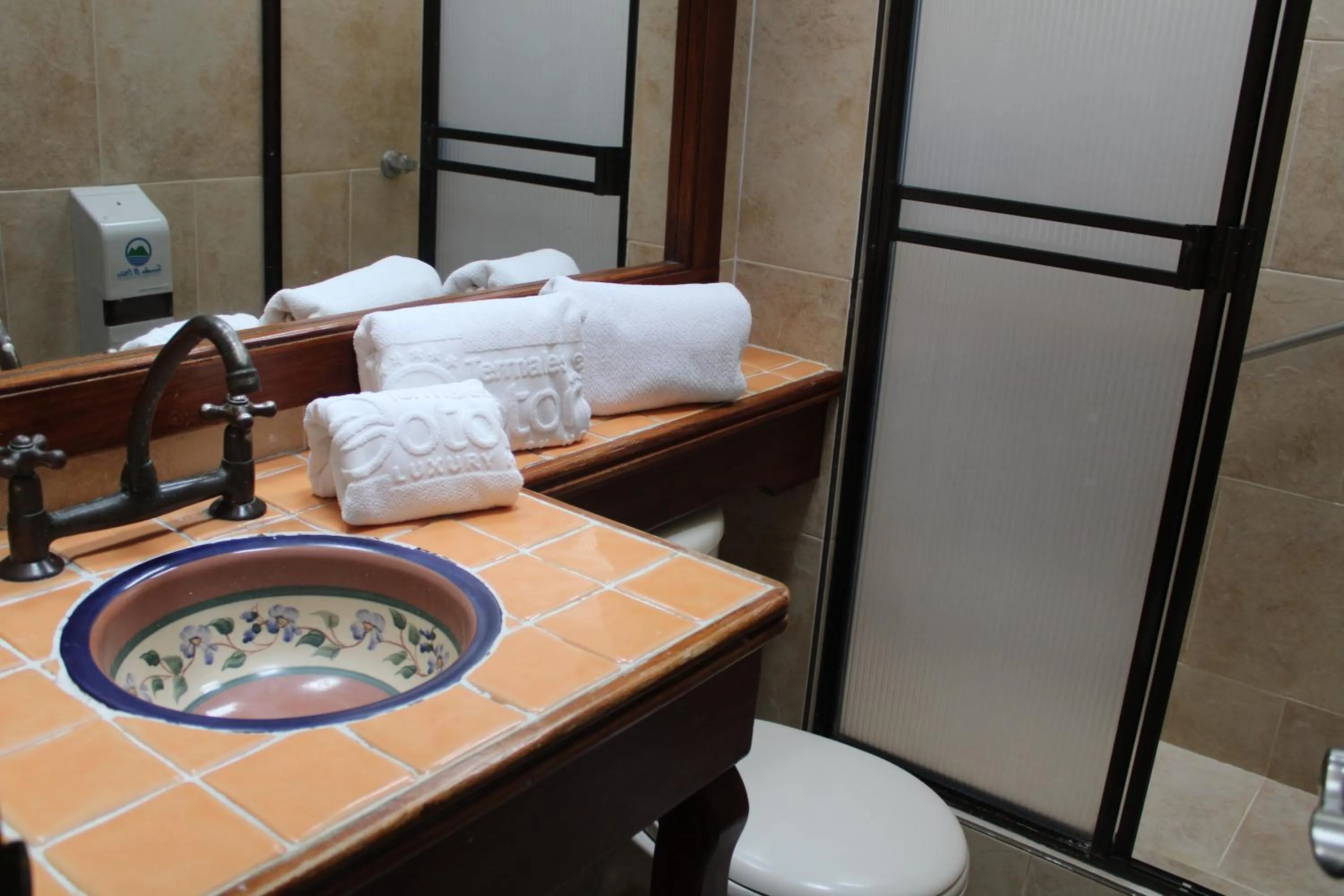 Bathroom in Termales El Otoño