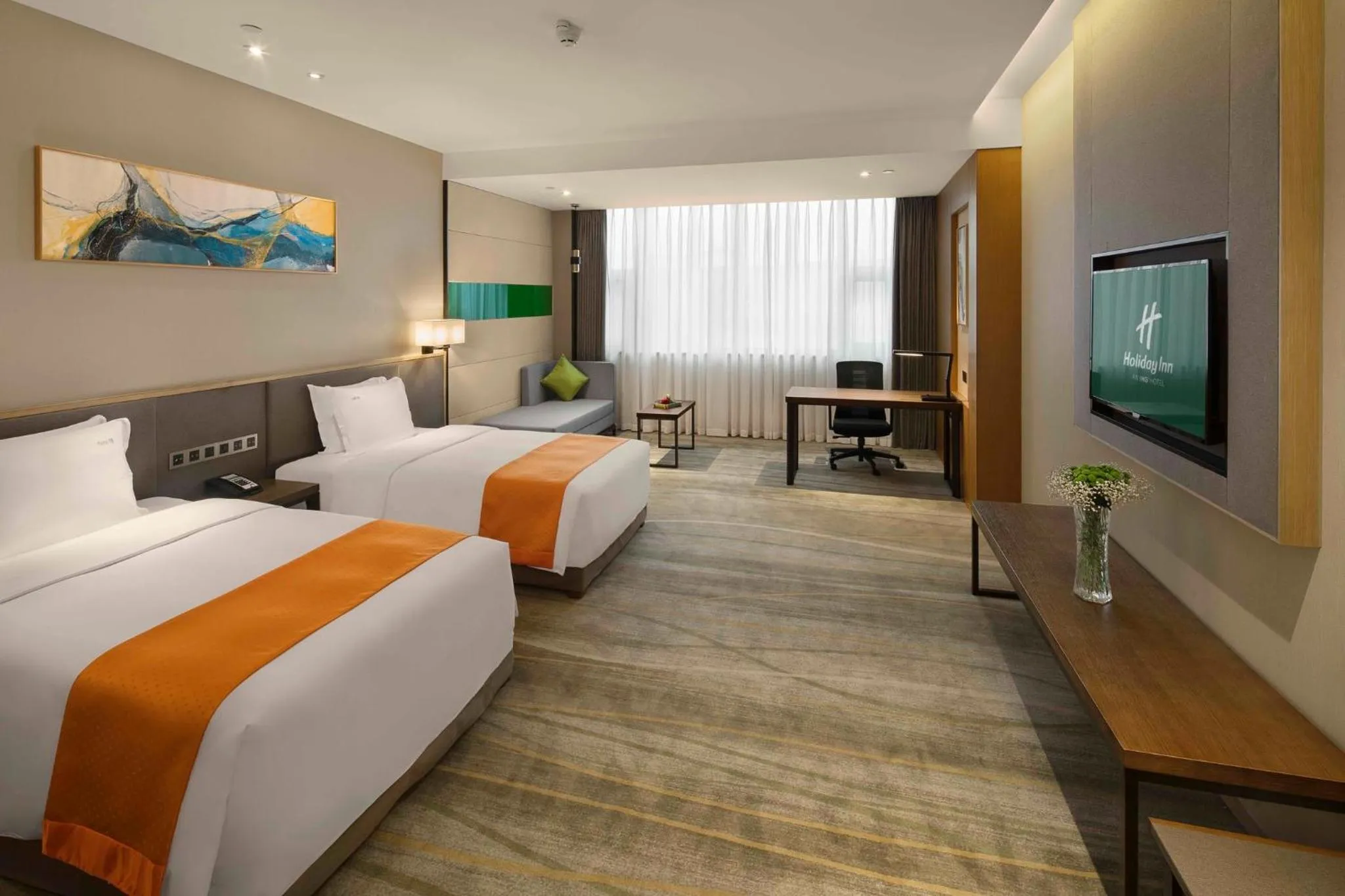 Photo of the whole room, Bed in Holiday Inn Chengdu Airport by IHG - Free Shuttle to Shuangliu International Airport