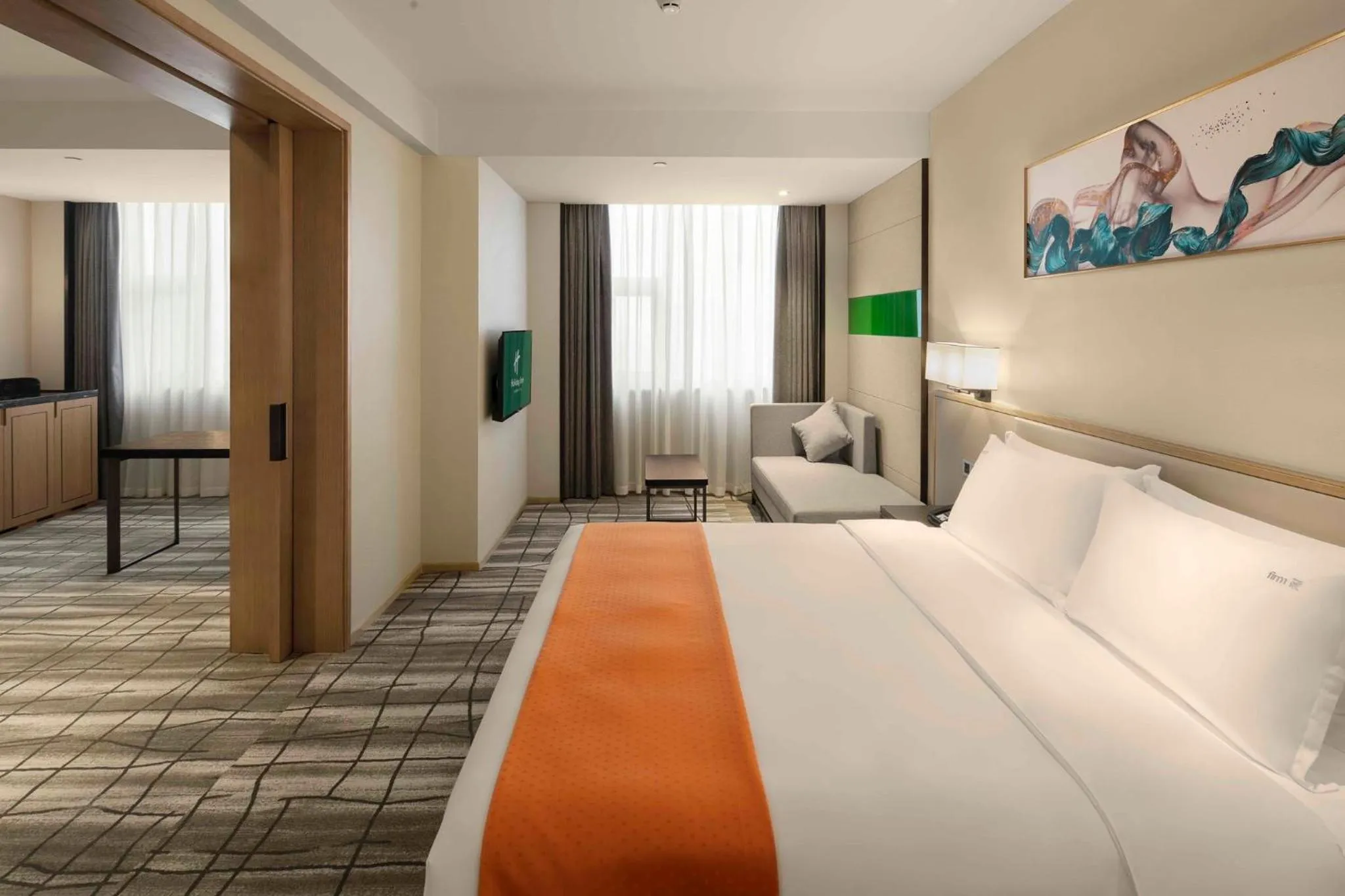 Photo of the whole room, Bed in Holiday Inn Chengdu Airport by IHG - Free Shuttle to Shuangliu International Airport
