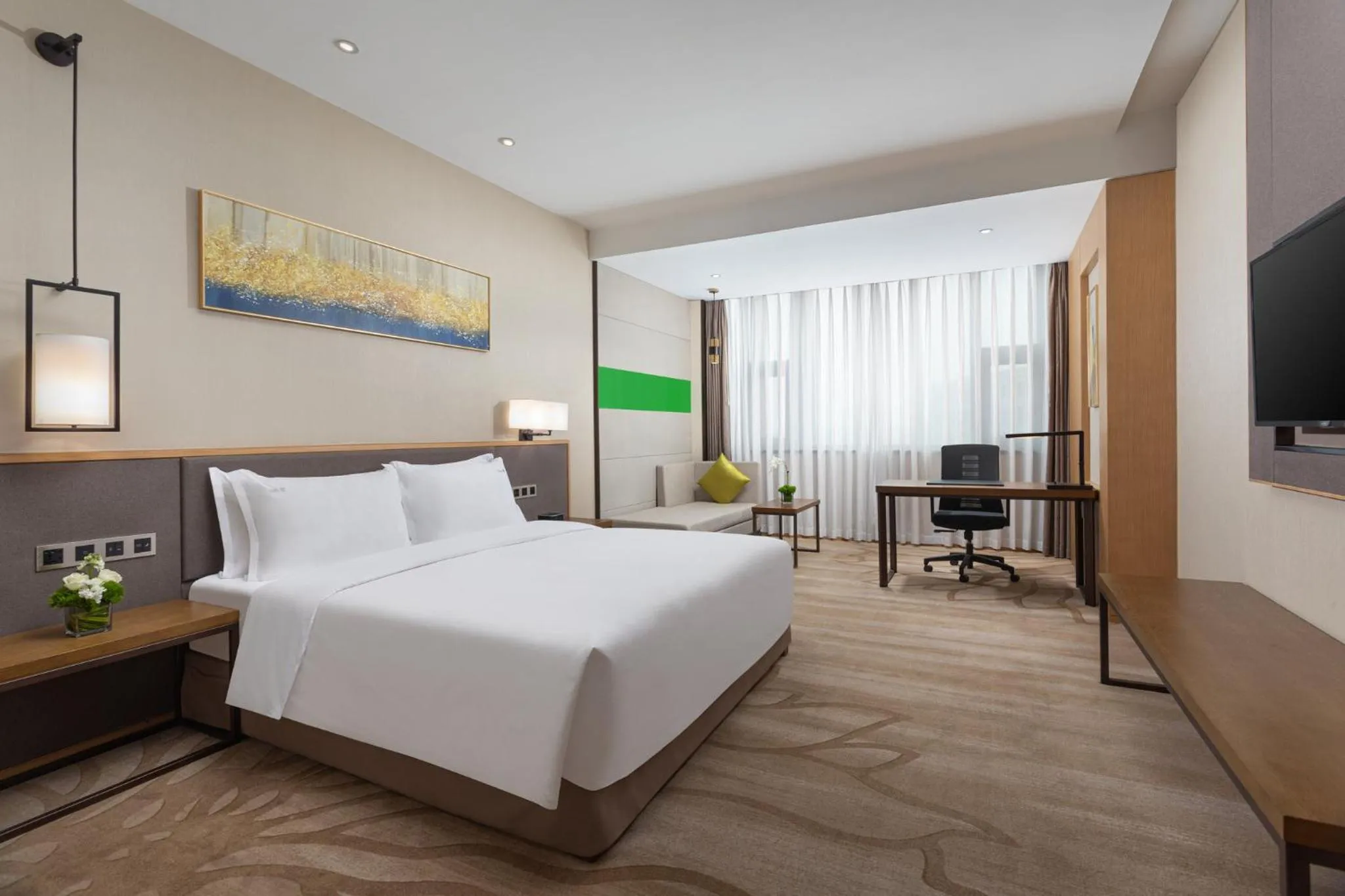 Photo of the whole room, Bed in Holiday Inn Chengdu Airport by IHG - Free Shuttle to Shuangliu International Airport