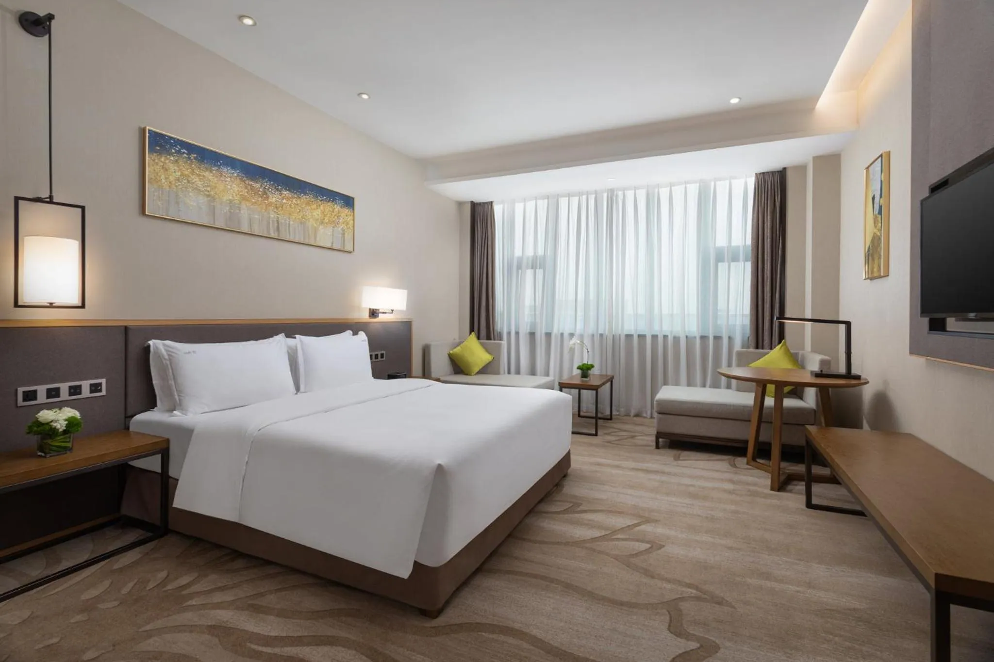 Photo of the whole room, Bed in Holiday Inn Chengdu Airport by IHG - Free Shuttle to Shuangliu International Airport