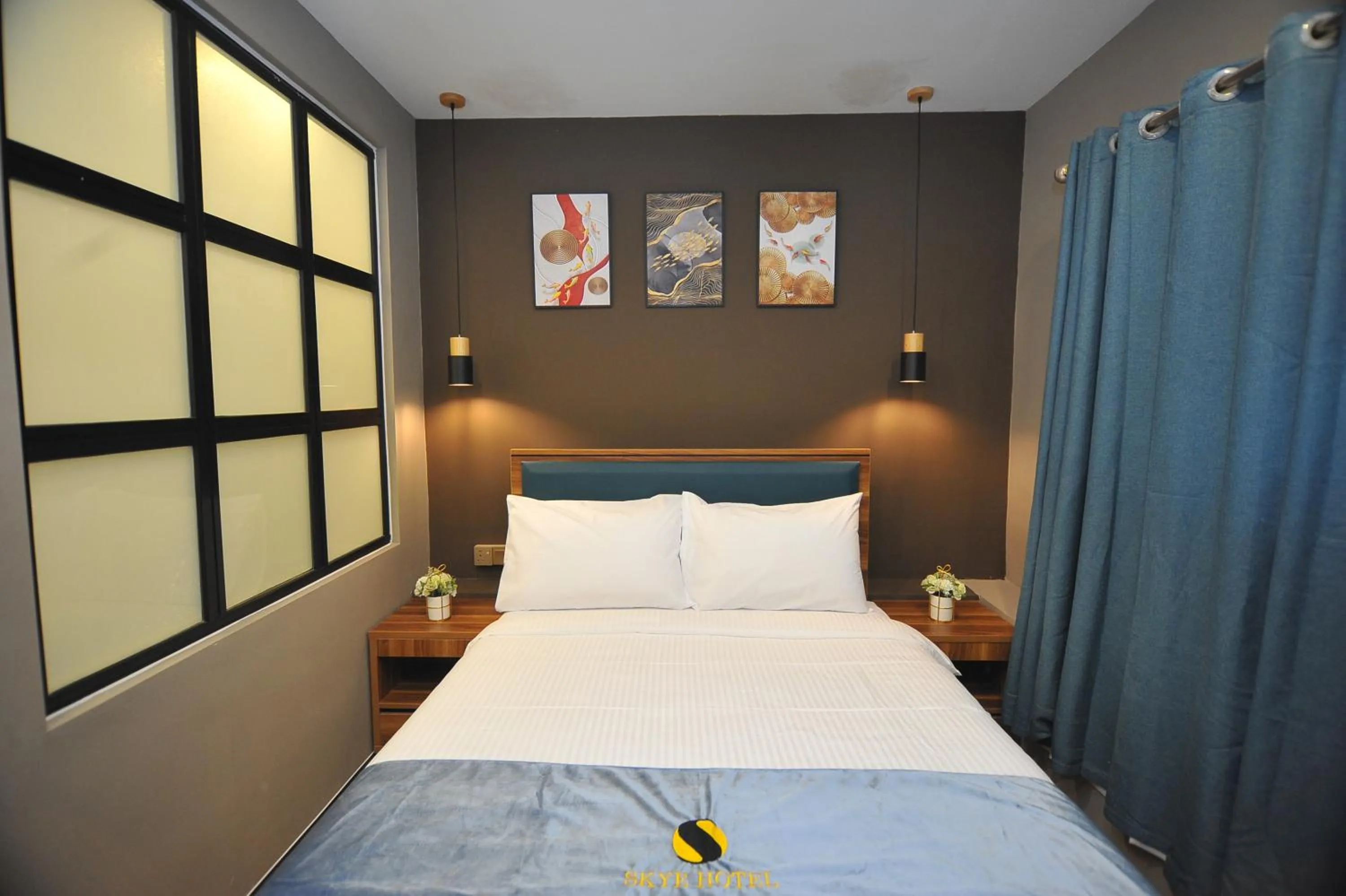 Bed in Skye Hotel Sunway