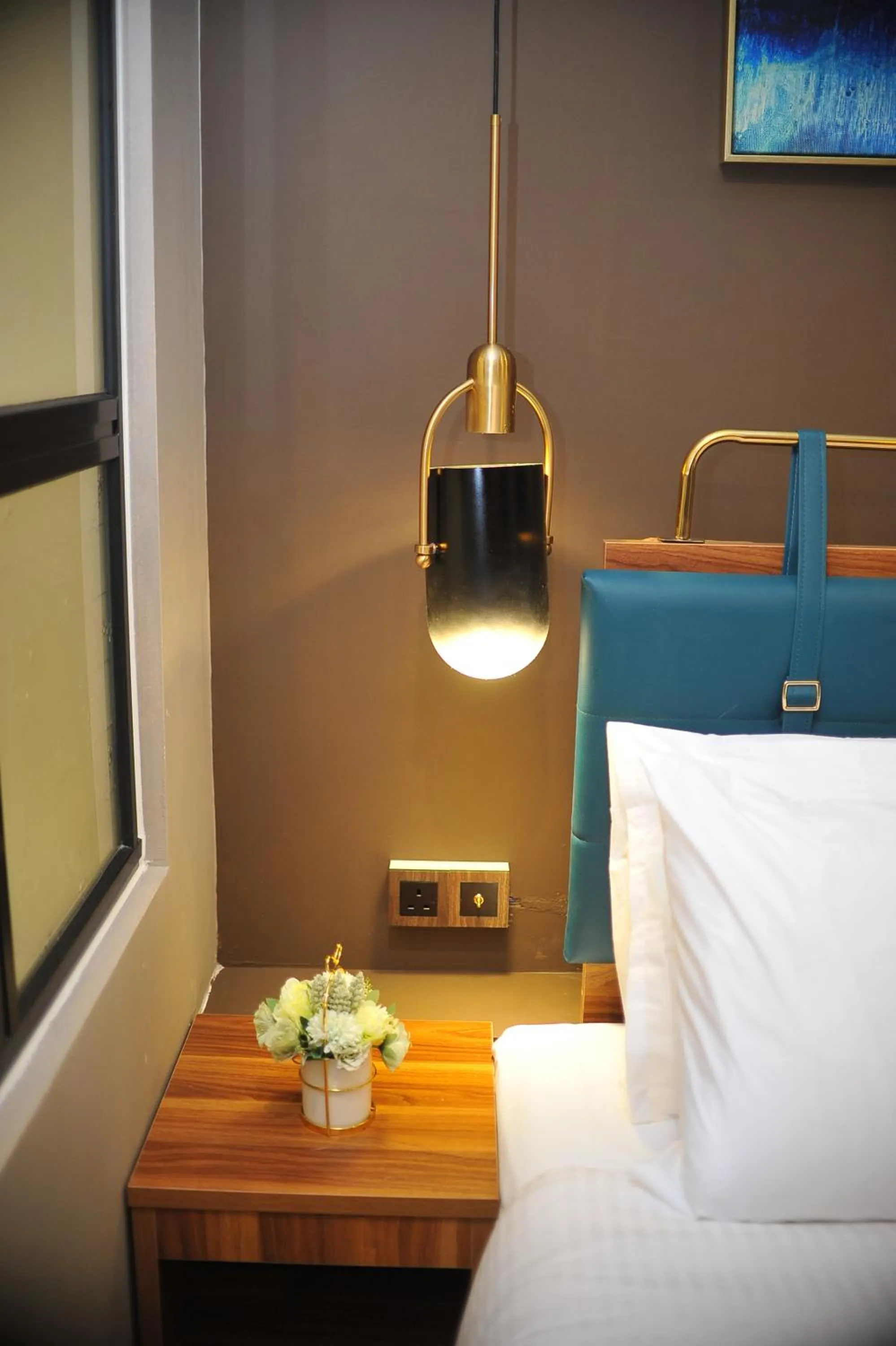 Bed in Skye Hotel Sunway