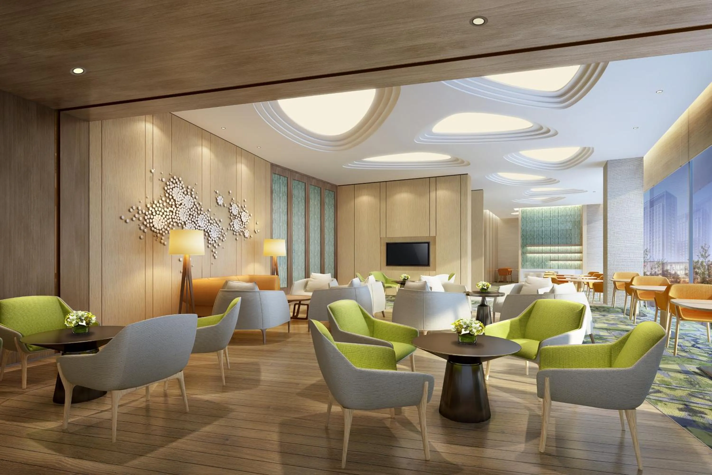 Lounge or bar in Holiday Inn Changsha Dawangshan by IHG