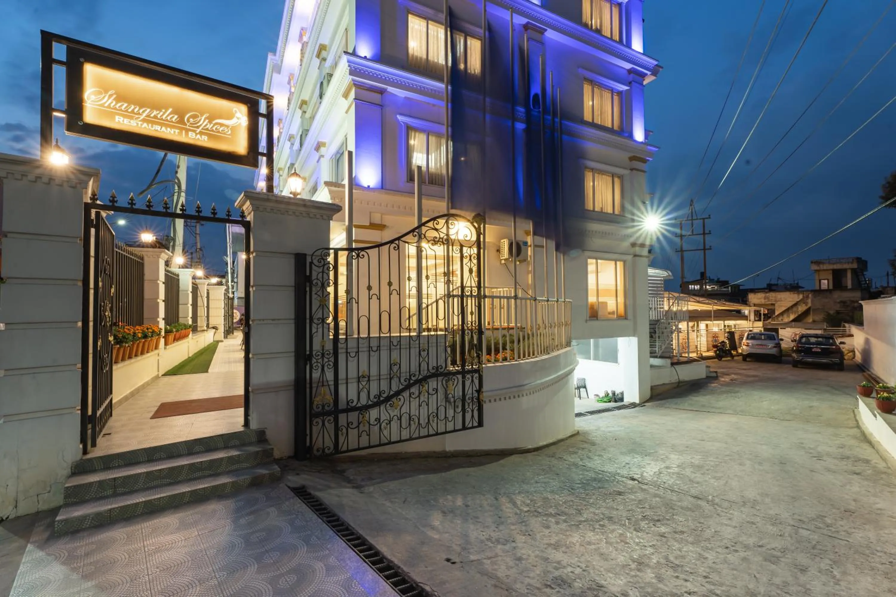 Night in Shangrila Blu Hotel