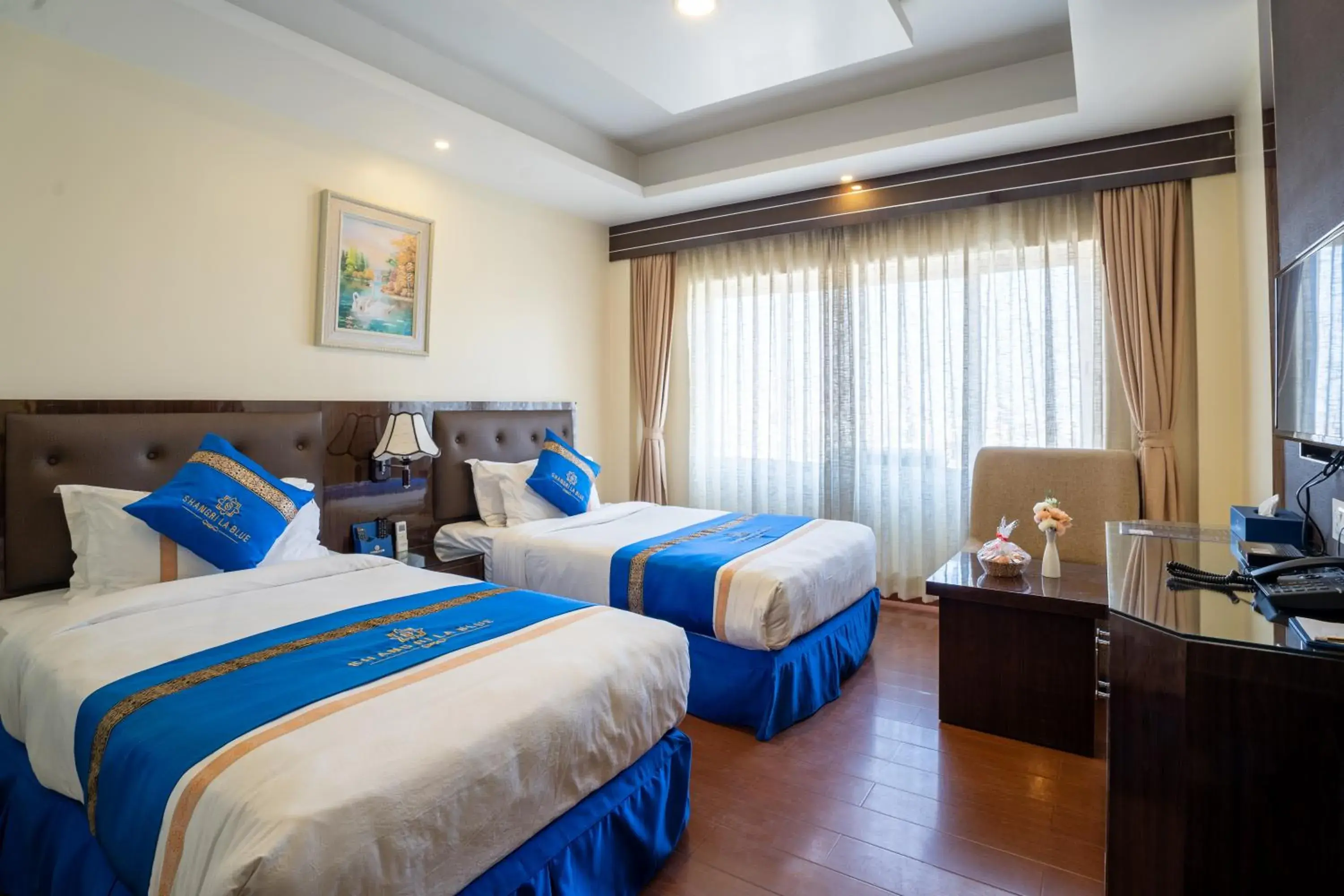 Deluxe Twin Room - single occupancy in Shangrila Blu Hotel Deluxe Twin Room - single occupancy in Shangrila Blu Hotel