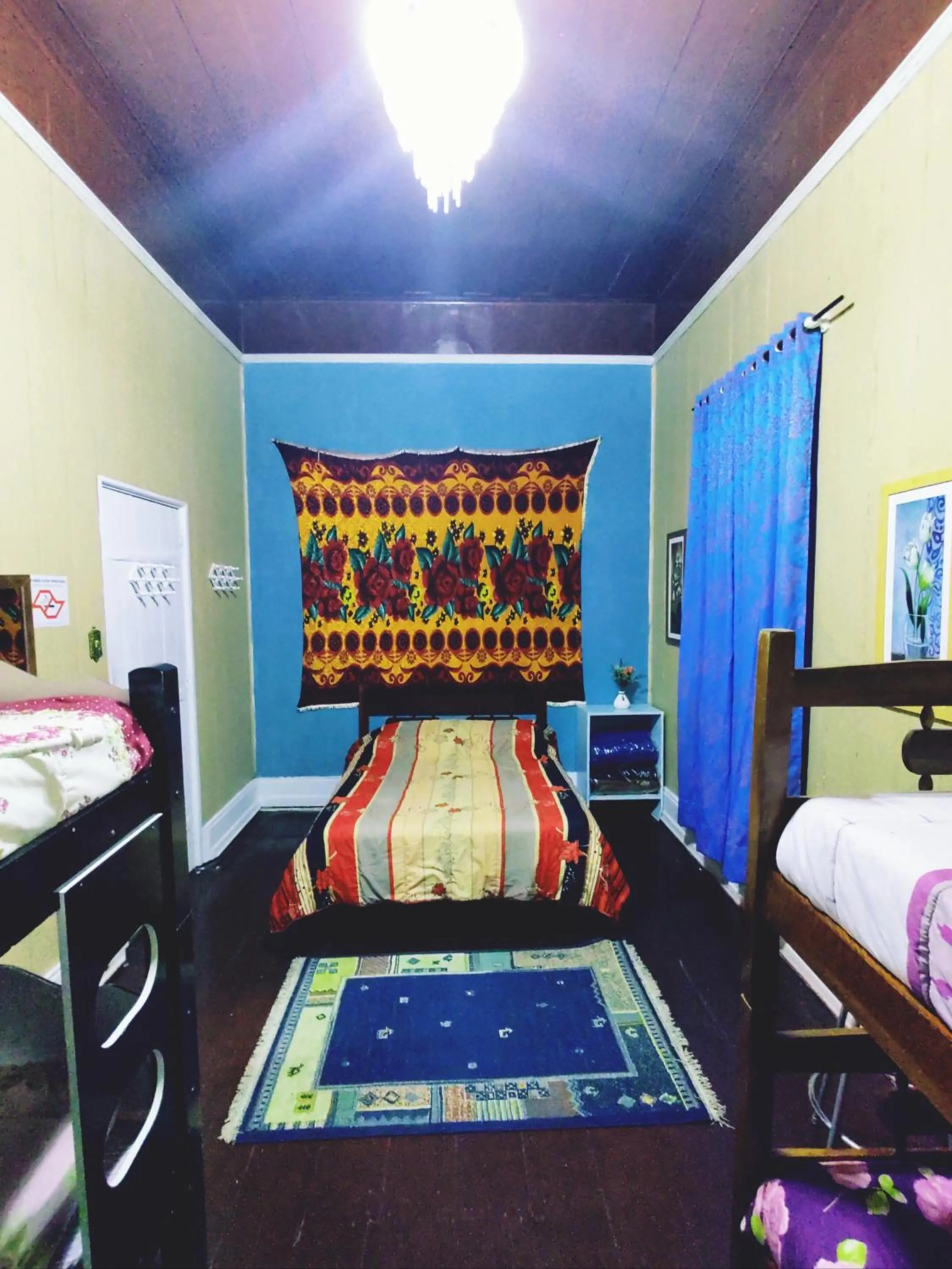 Photo of the whole room, Bed in Pousada Shamballah Paranapiacaba