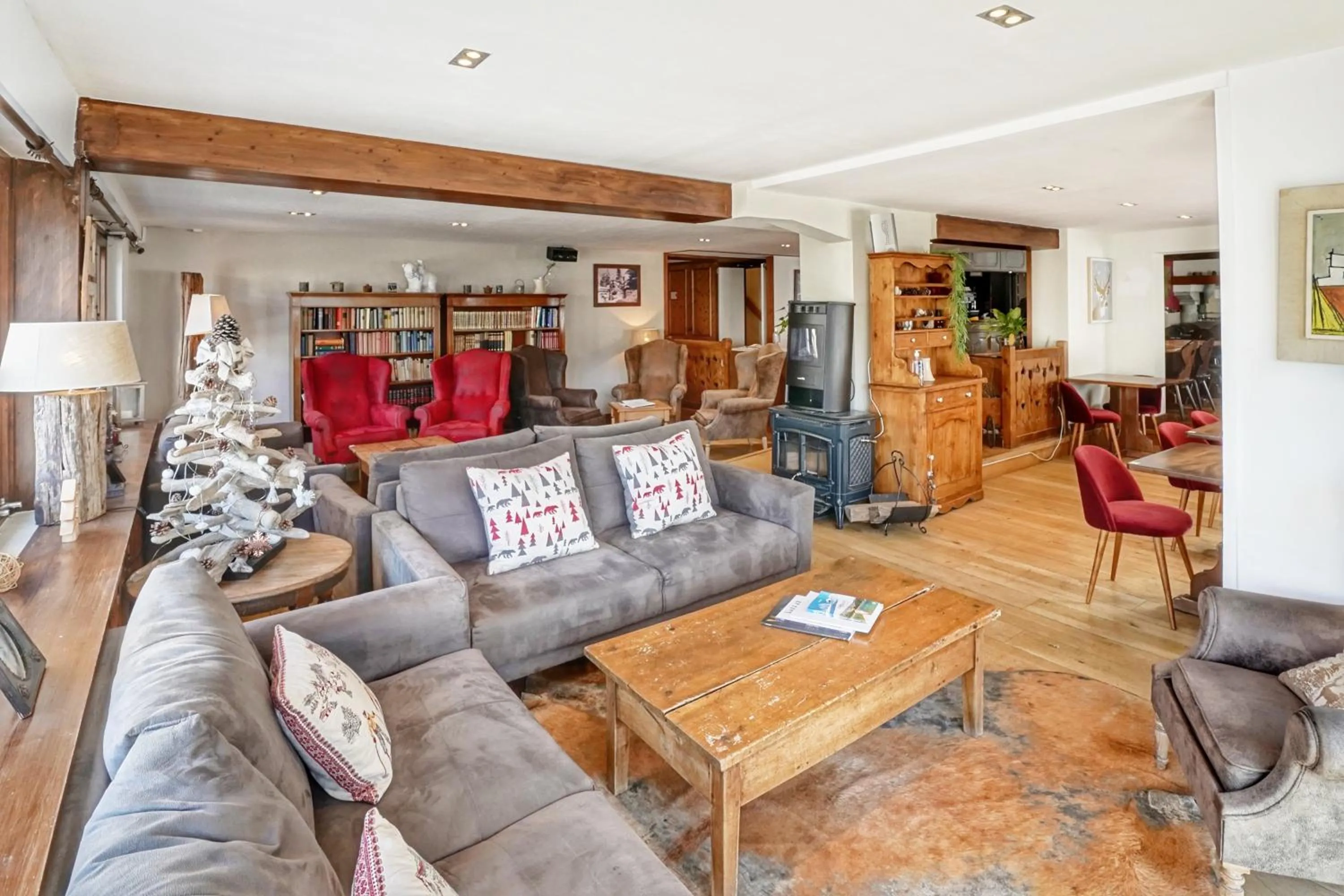 Living room in Au Vieux Moulin