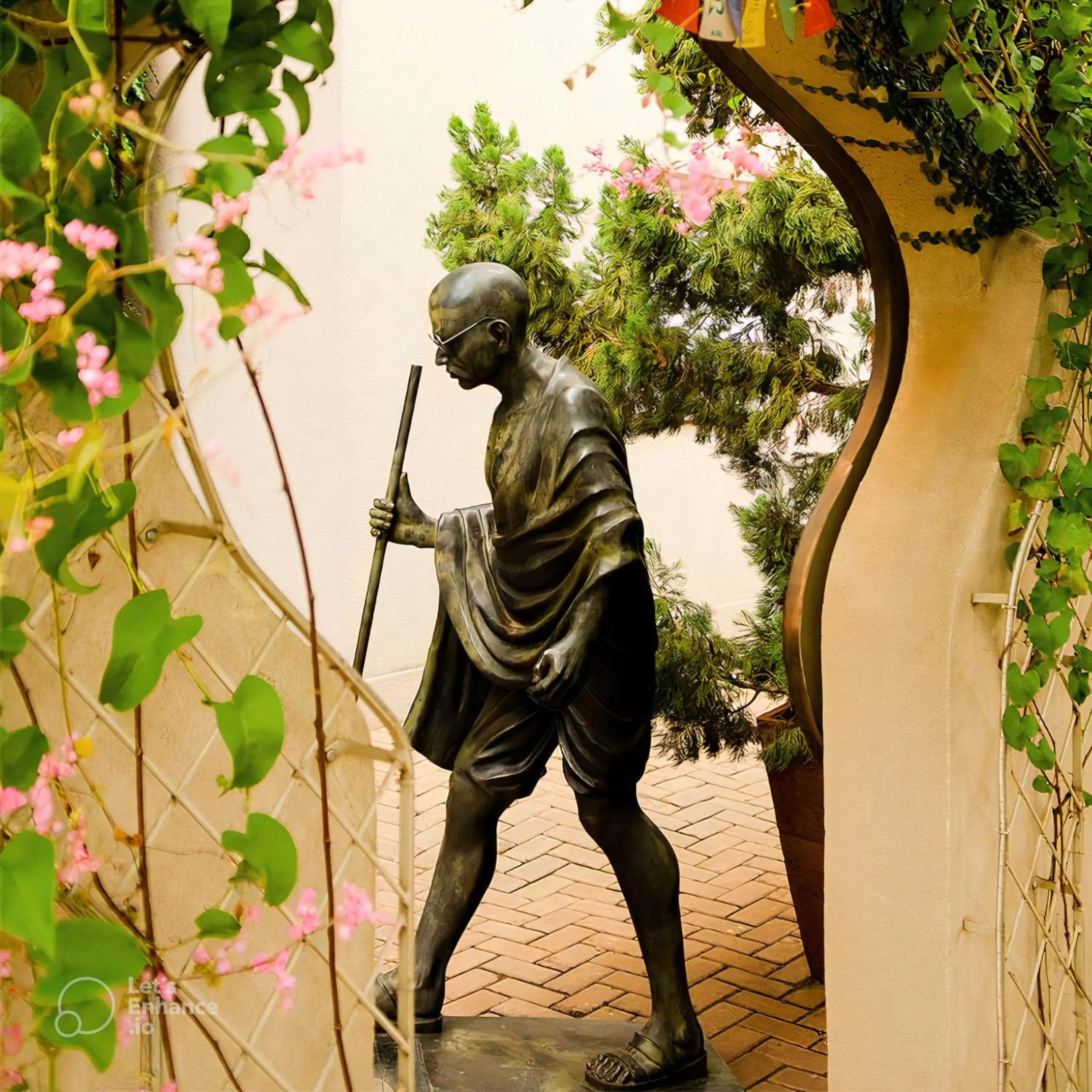 Decorative detail in Taj Hotel