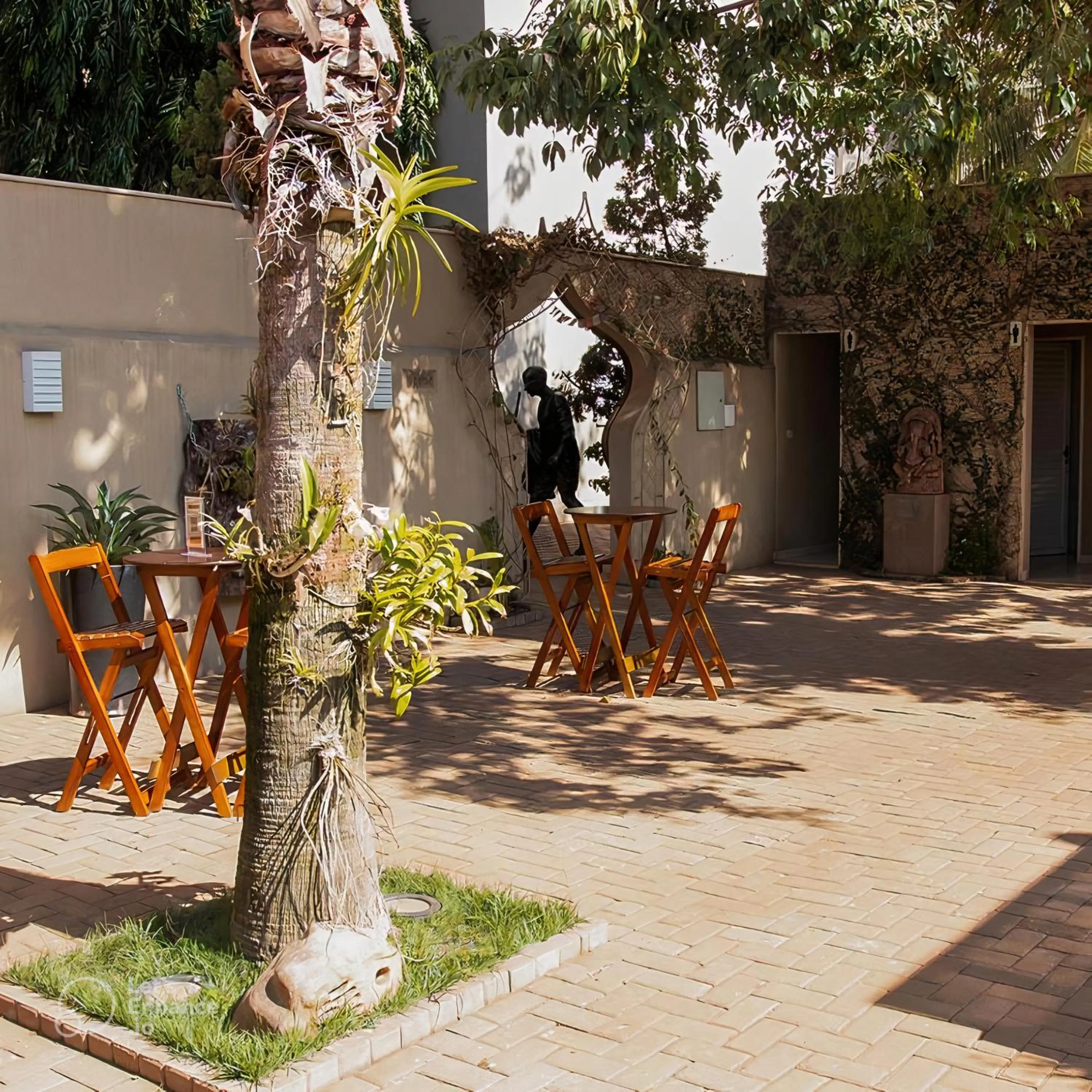 Garden view in Taj Hotel