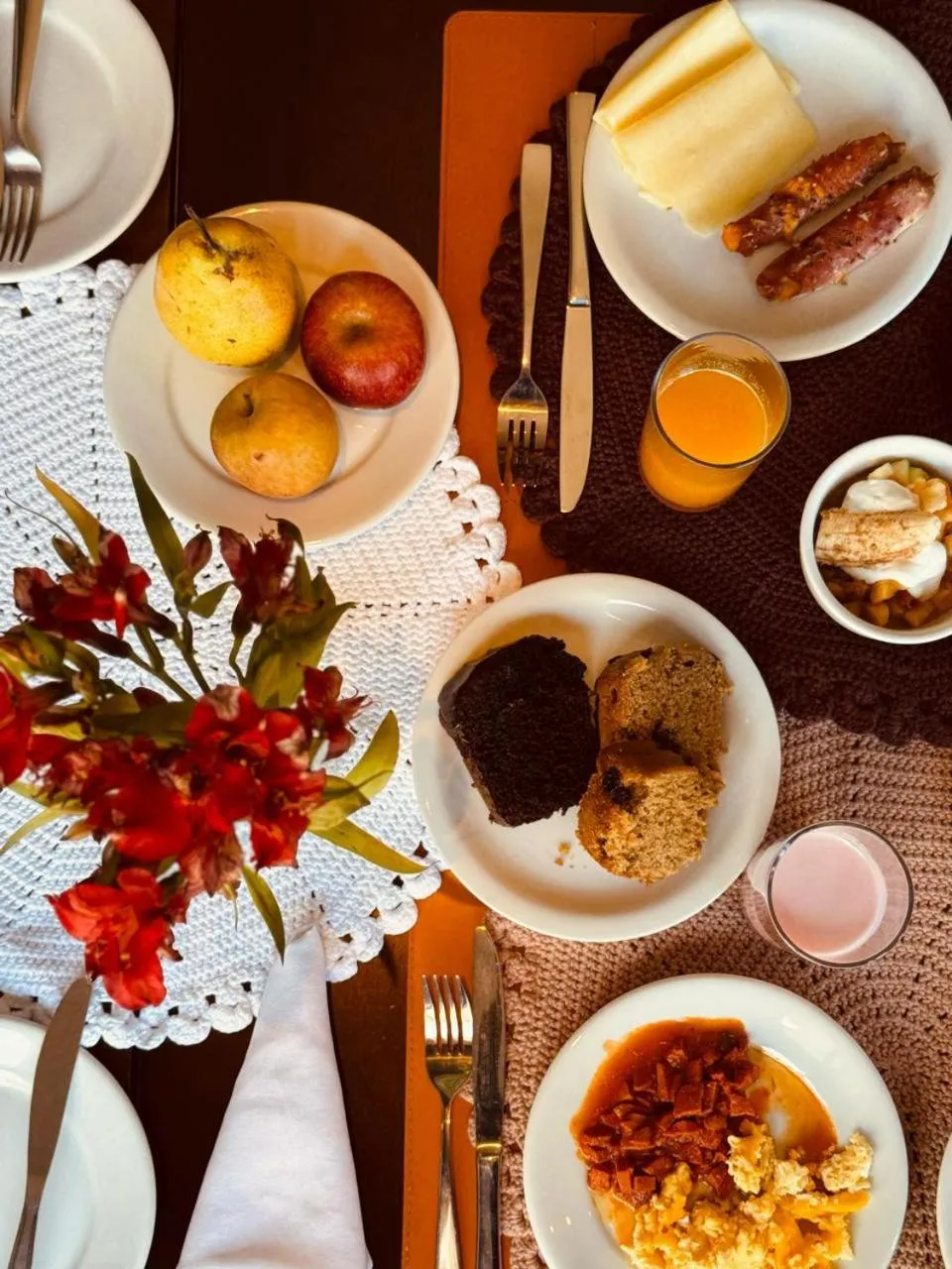 Breakfast in Taj Hotel