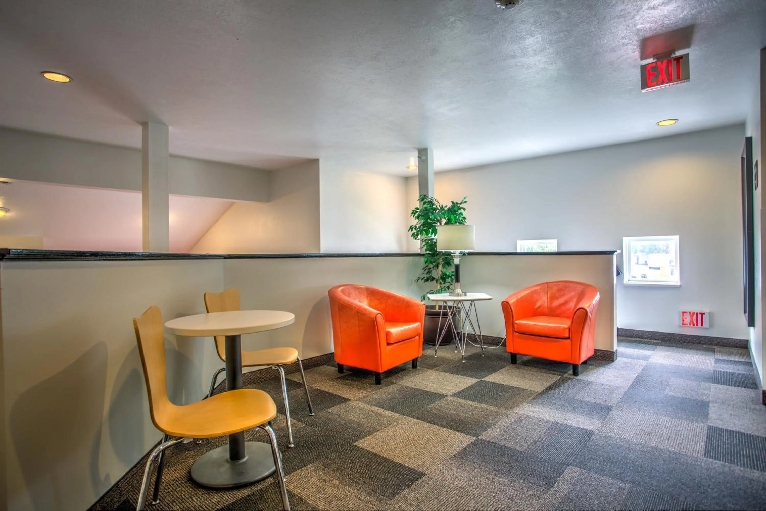 Communal lounge/ TV room in Motel 6-Bozeman, MT