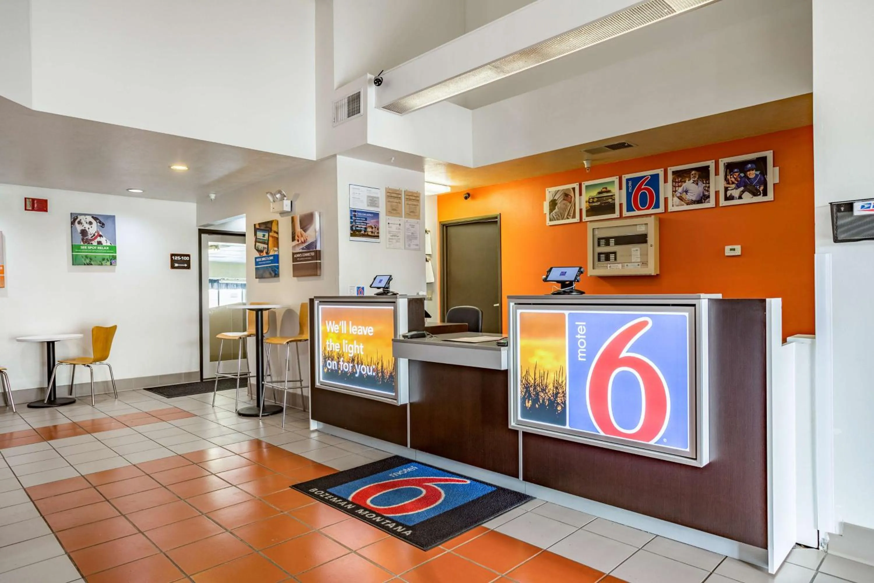 Lobby or reception in Motel 6-Bozeman, MT